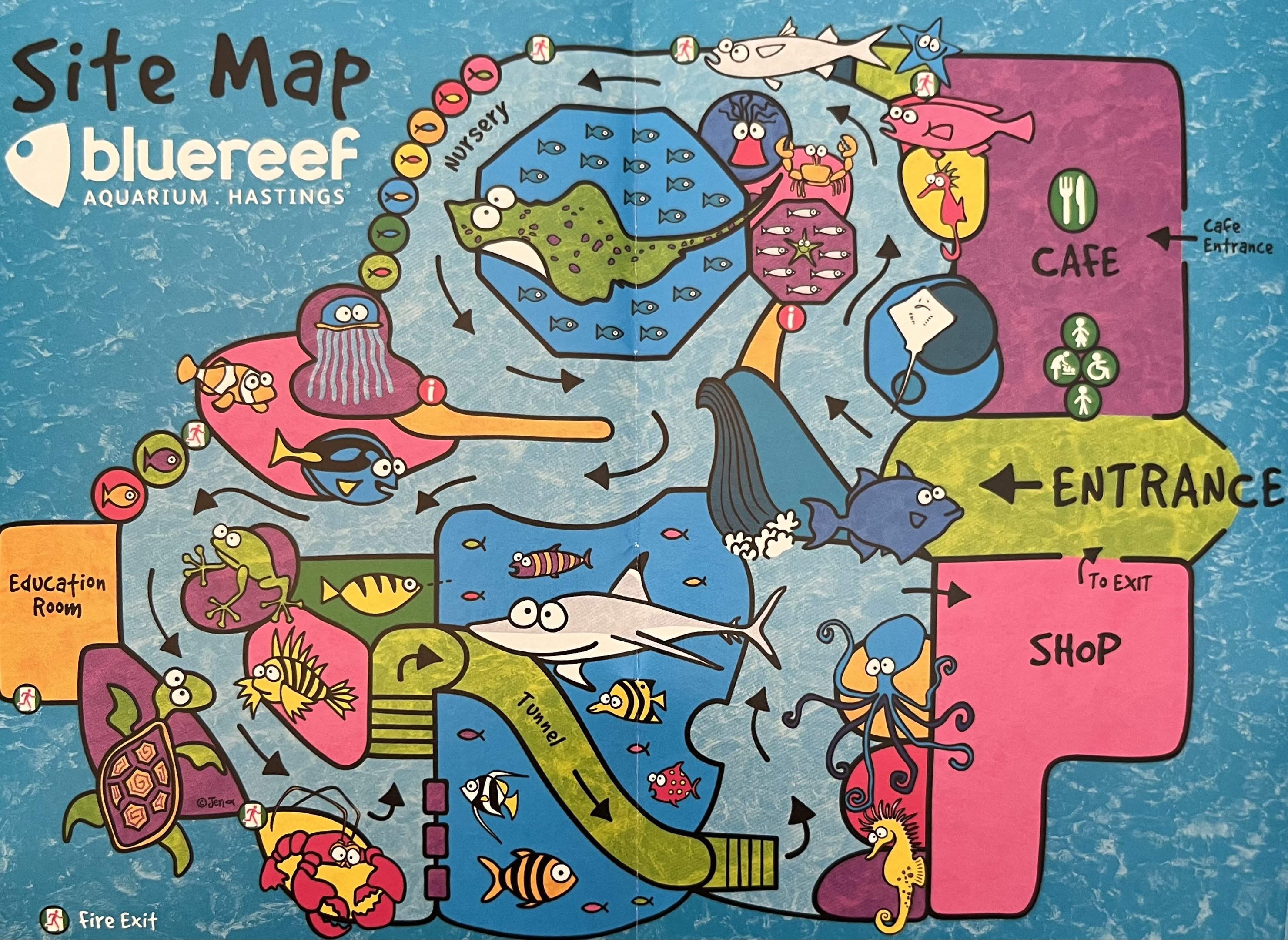 Aquarium Map - 2012