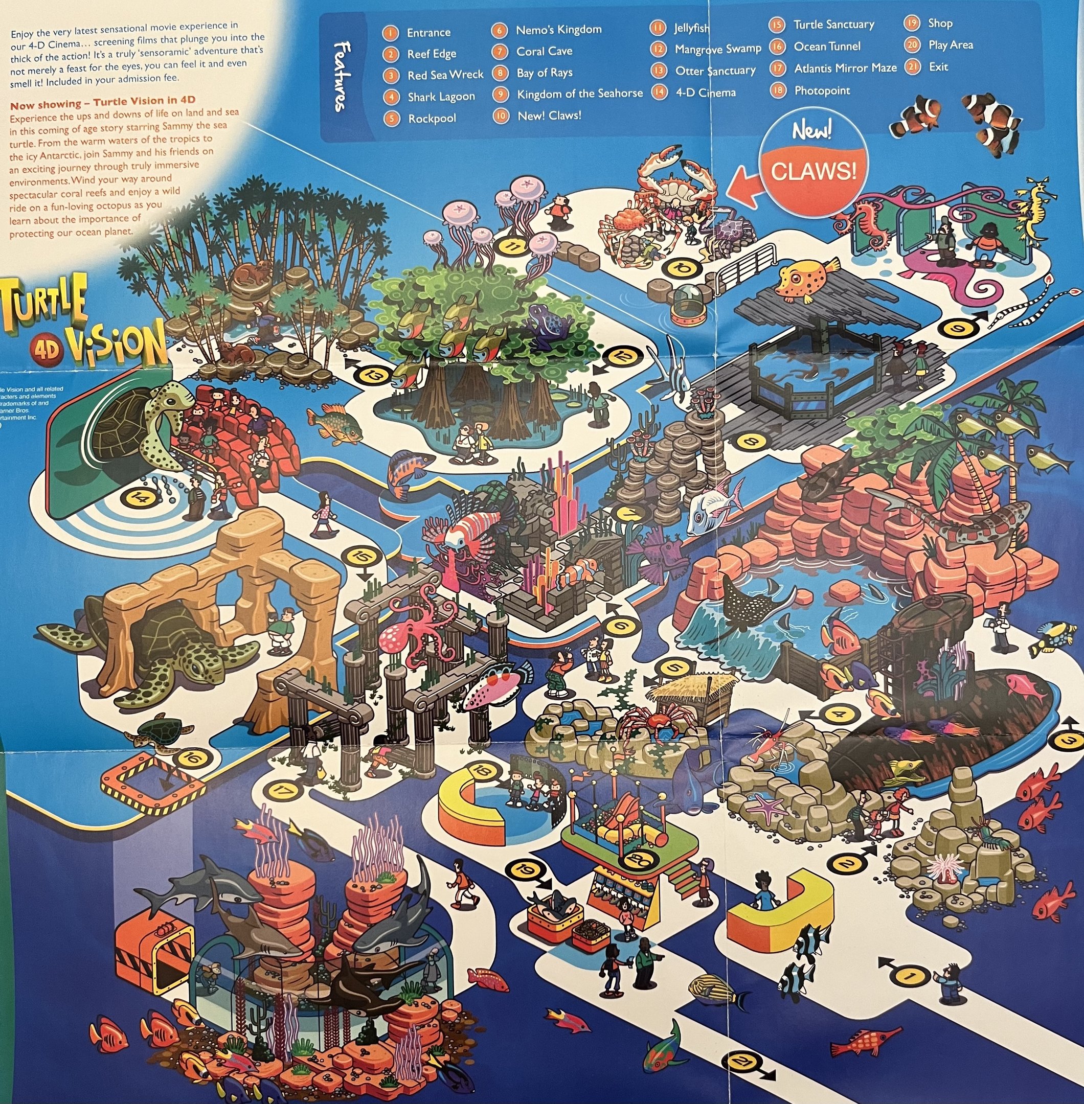 Aquarium Map - 2012