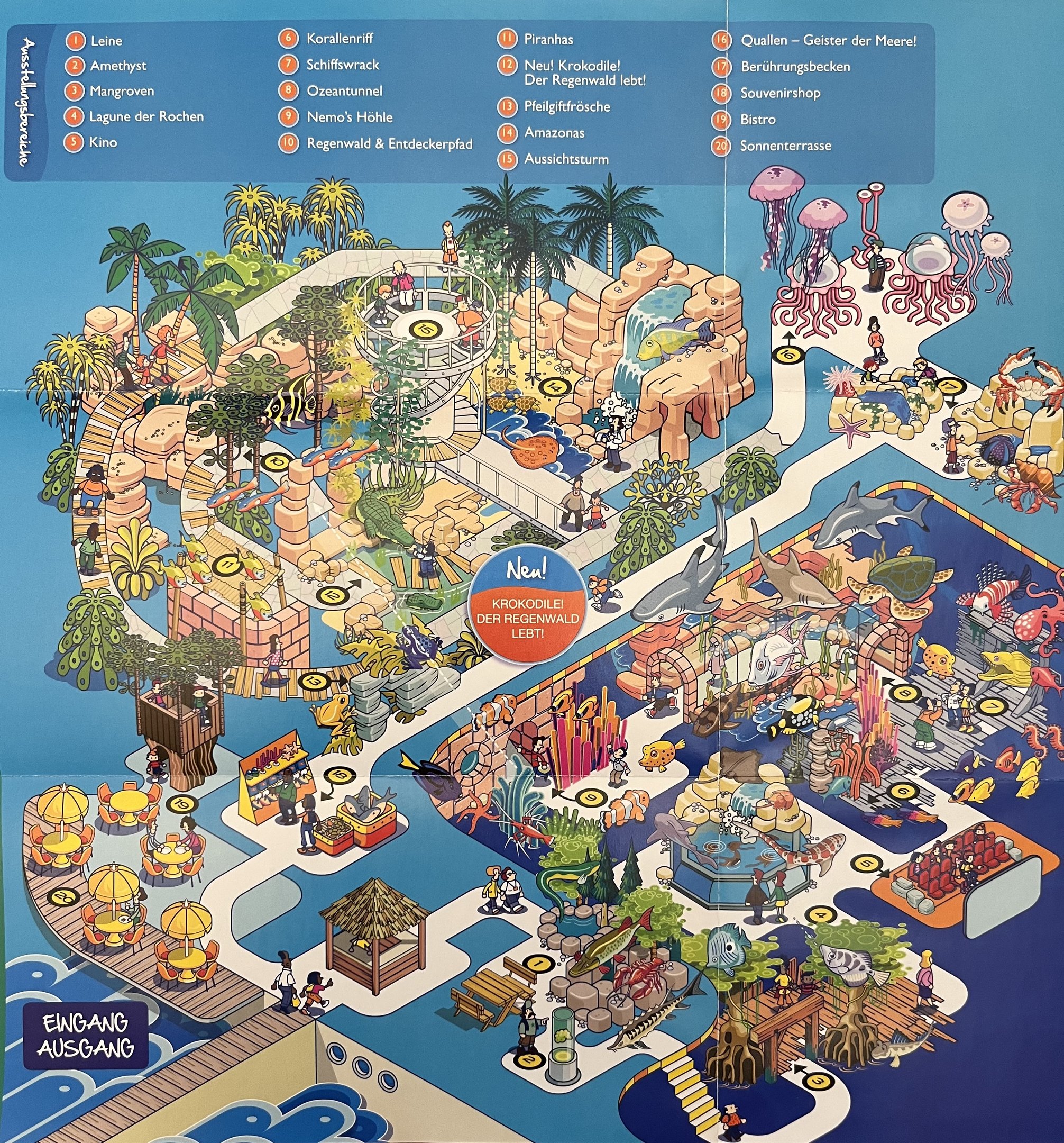 Aquarium Map - 2012