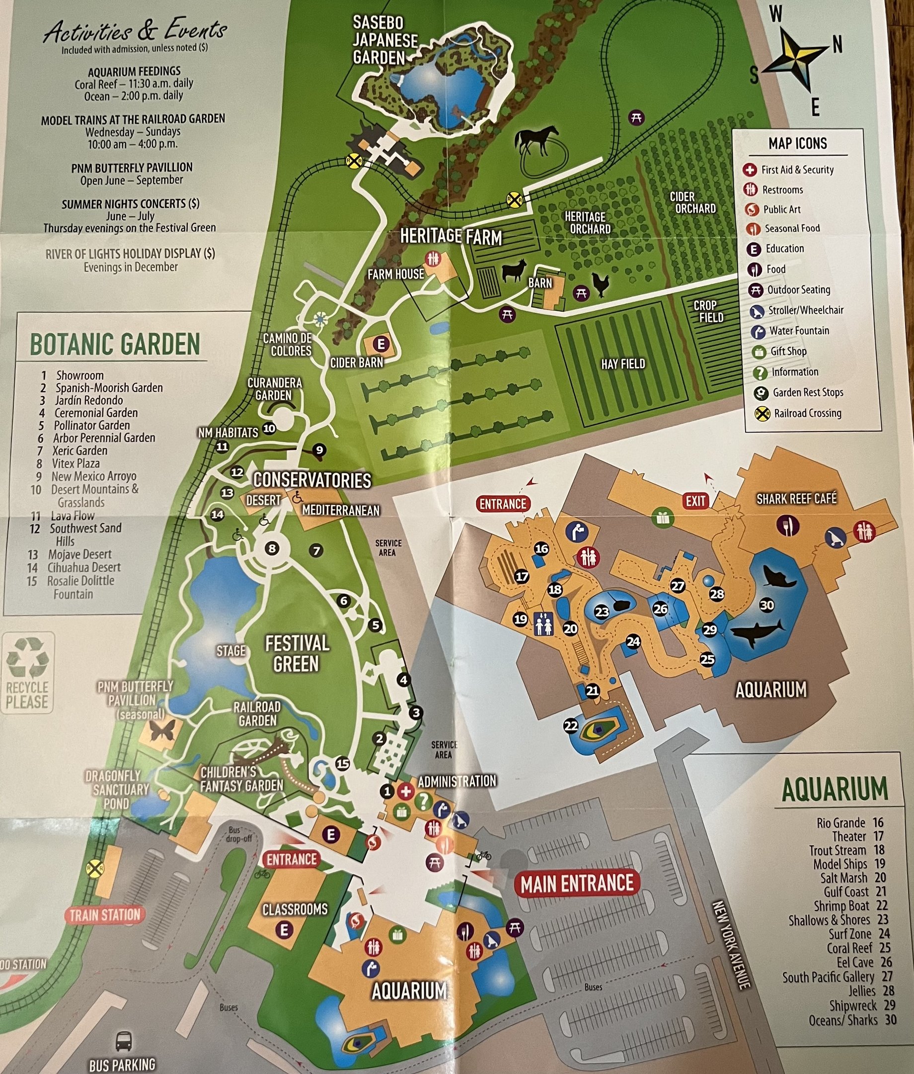 Aquarium Map - 2013