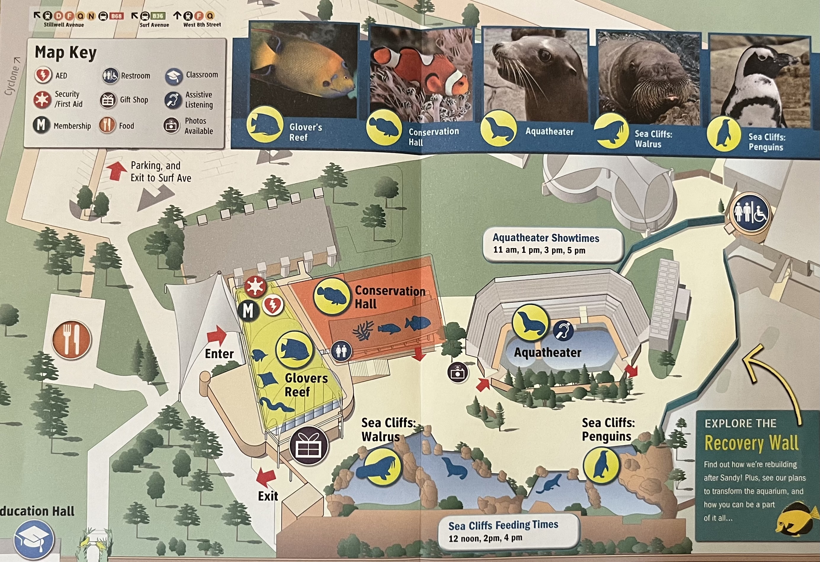 Aquarium Map - 2013