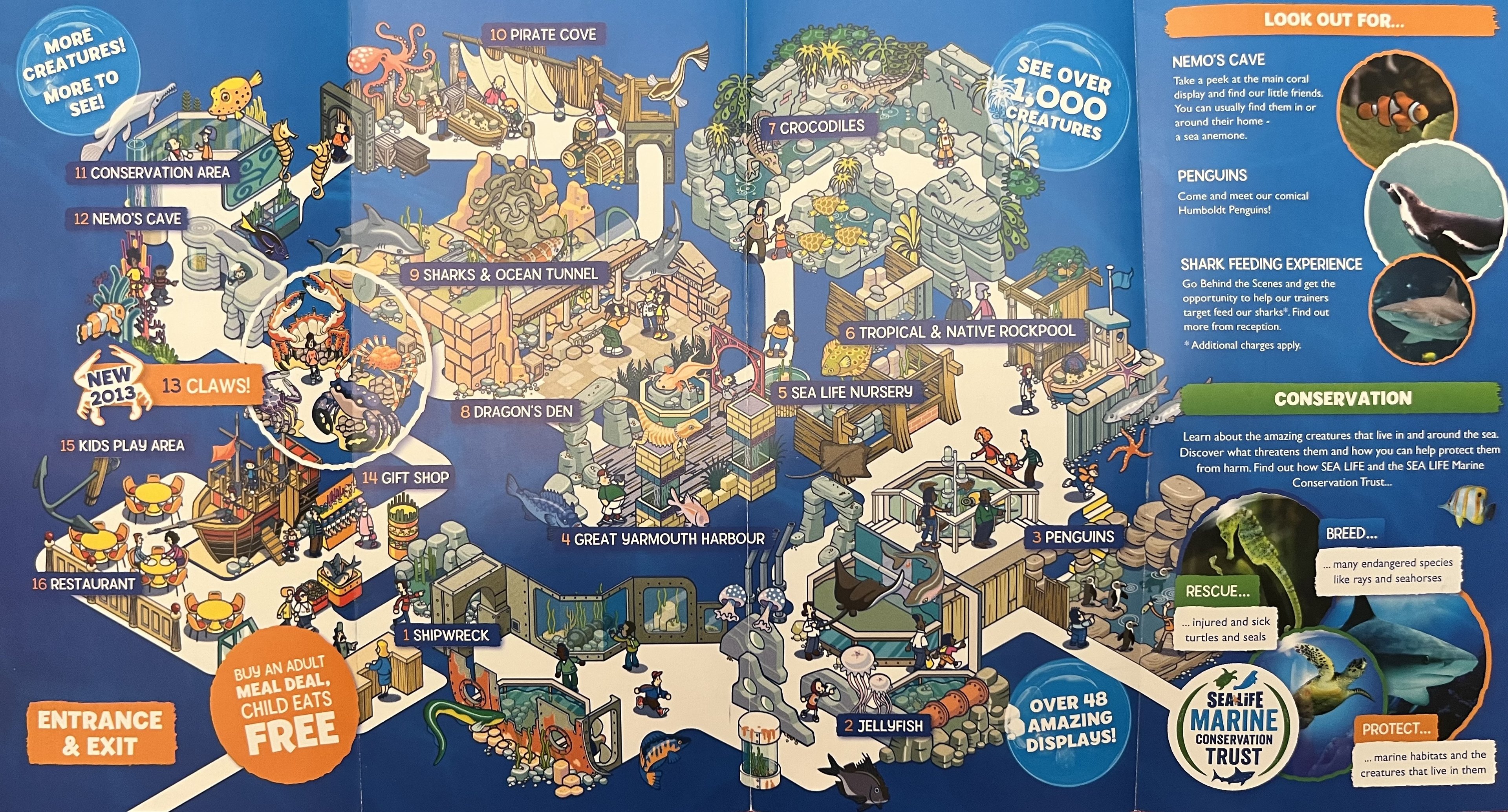 Aquarium Map - 2013