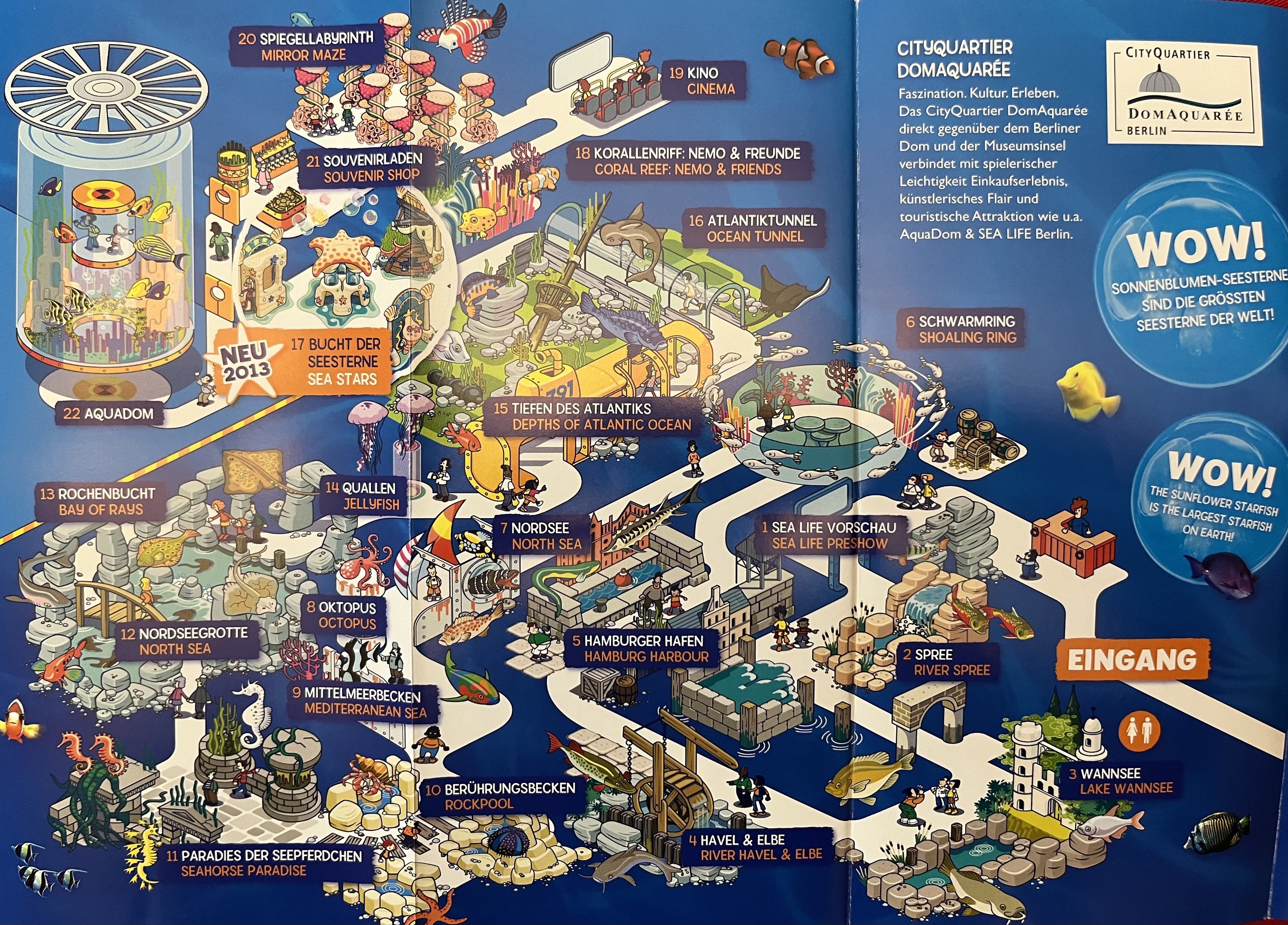 Aquarium Map - 2013