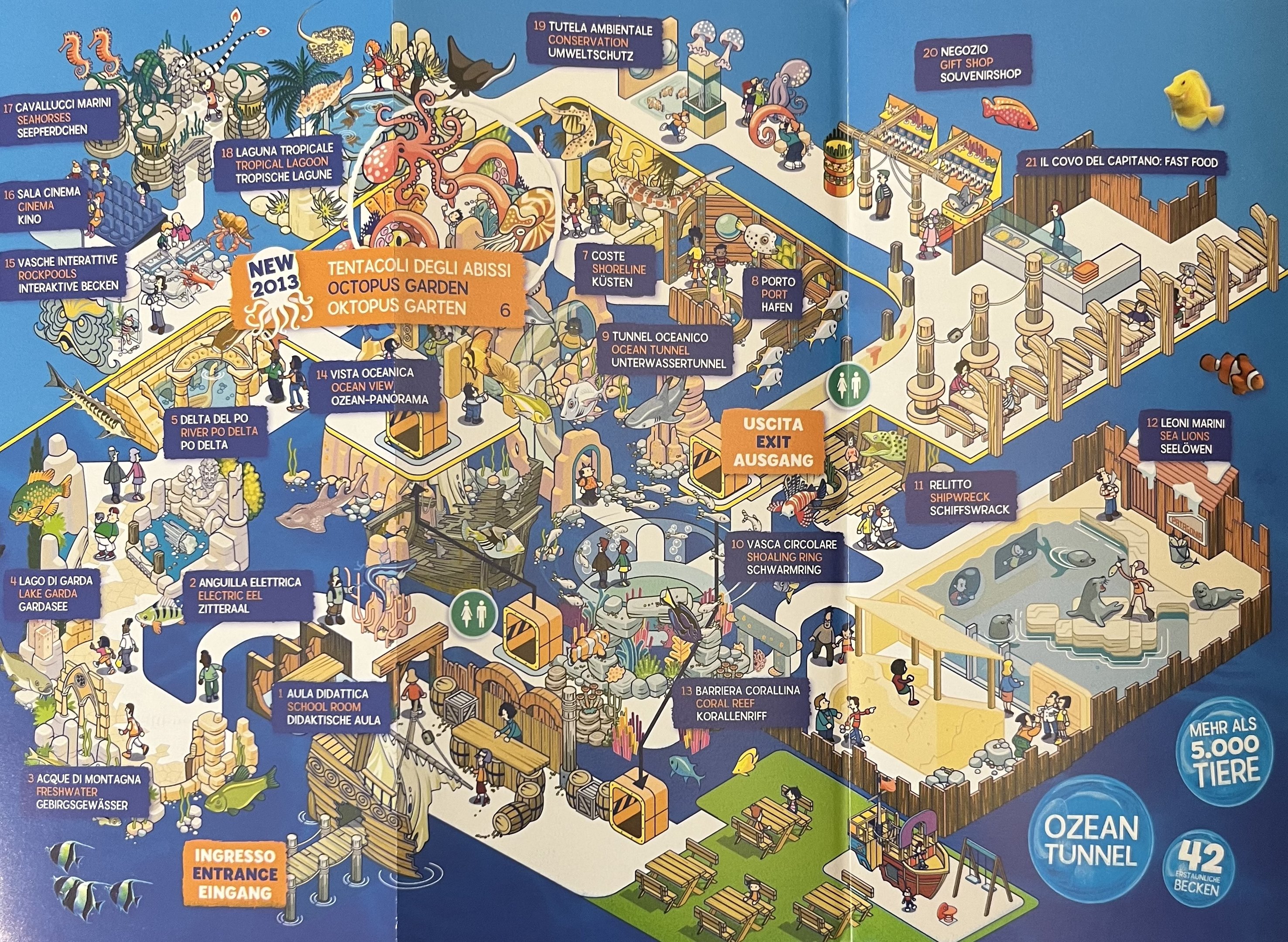 Aquarium Map - 2013