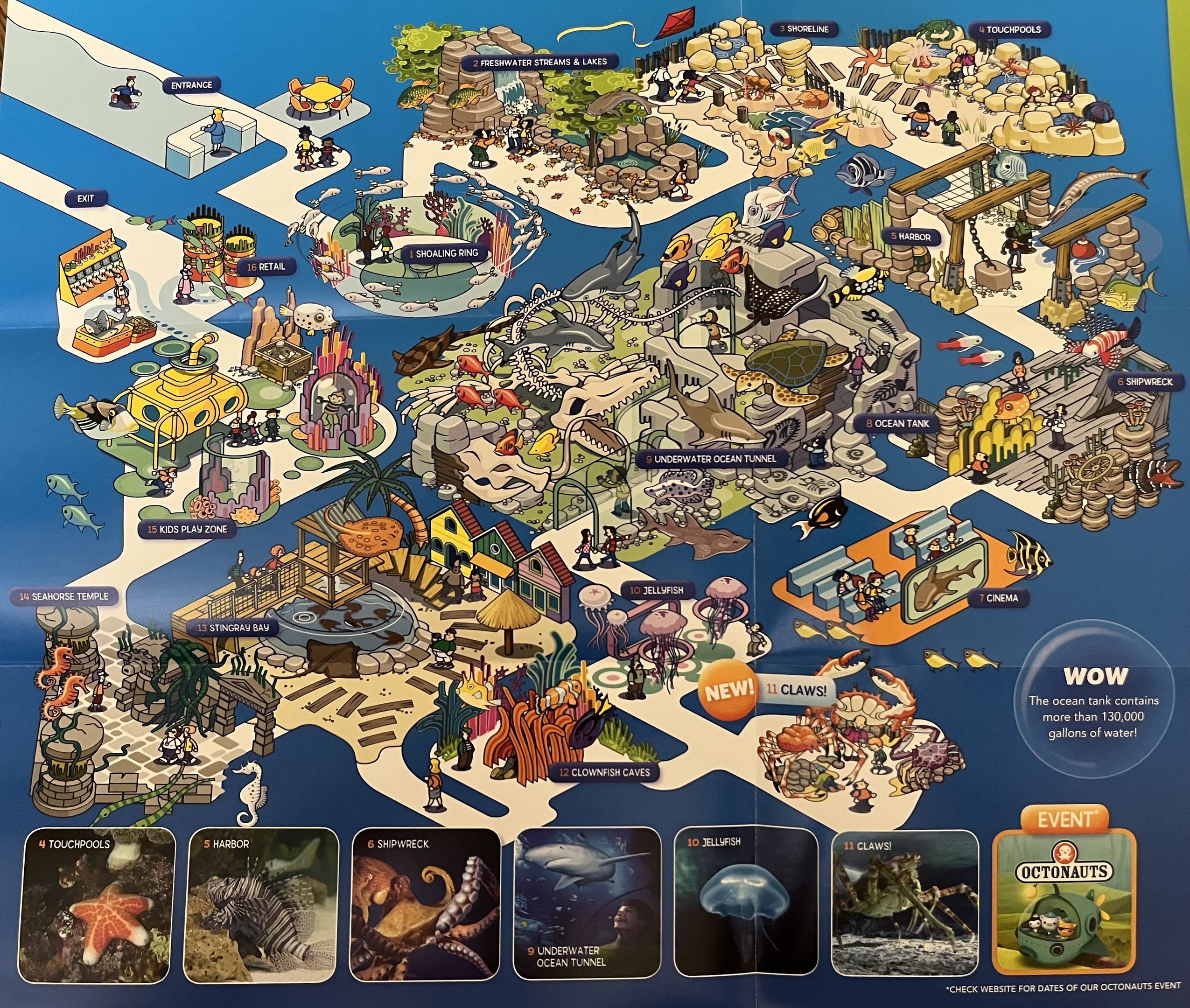 Aquarium Map - 2014