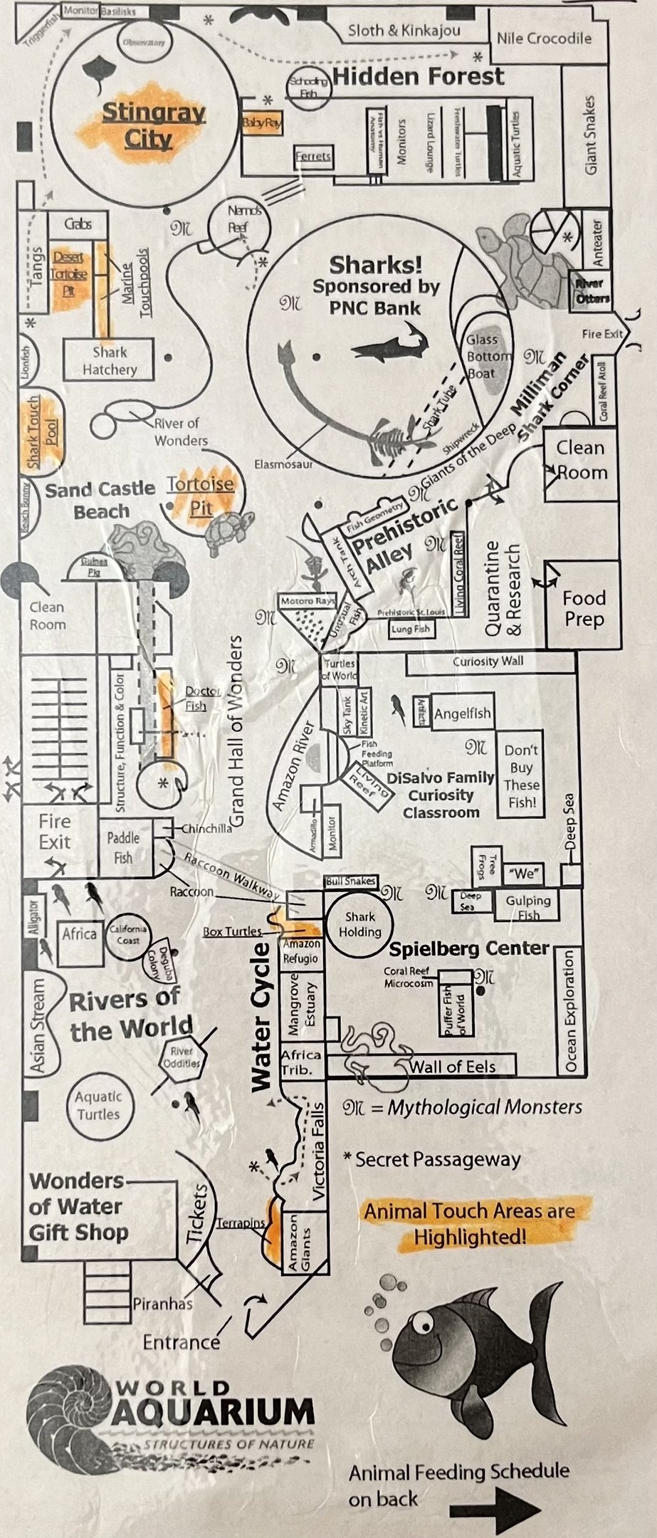 Aquarium Map - 2014