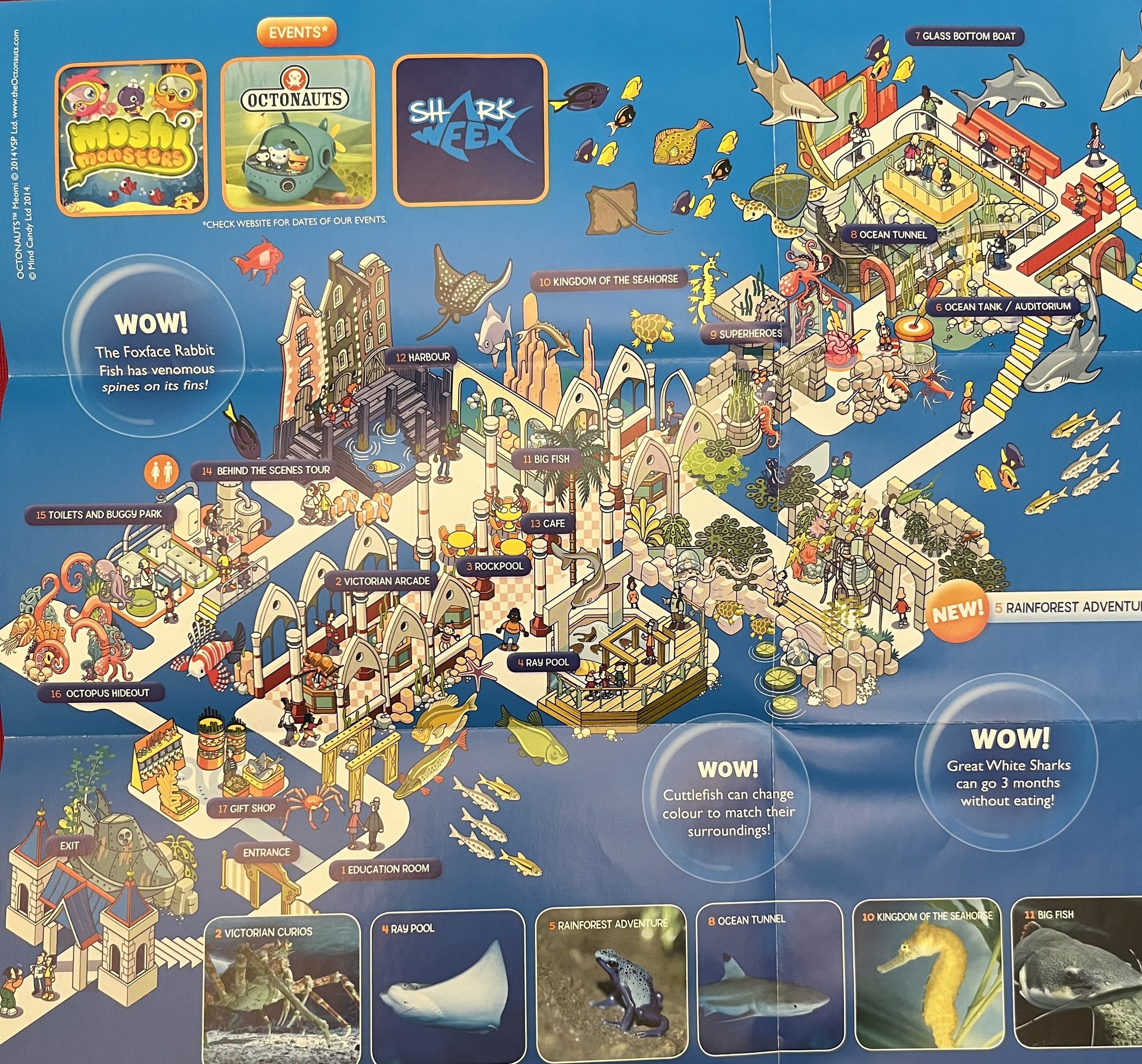 Aquarium Map - 2014