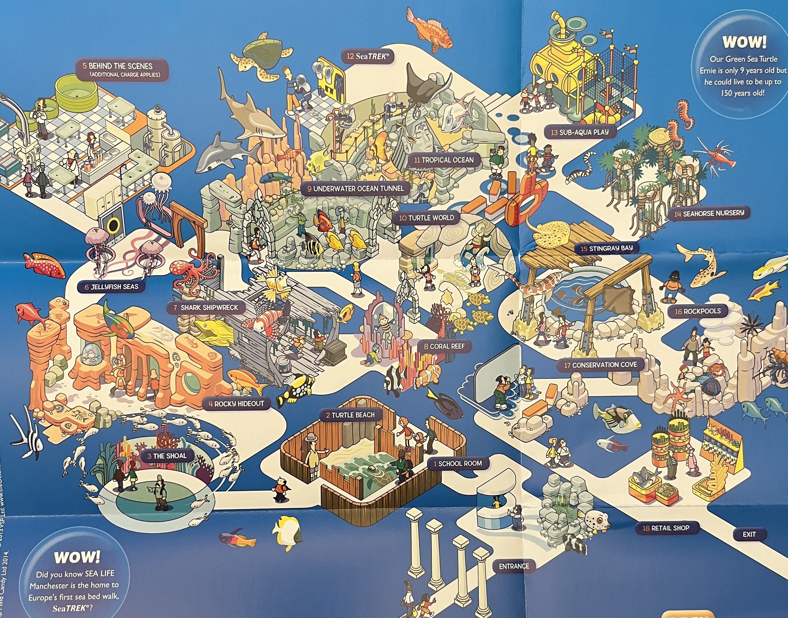 Aquarium Map - 2014
