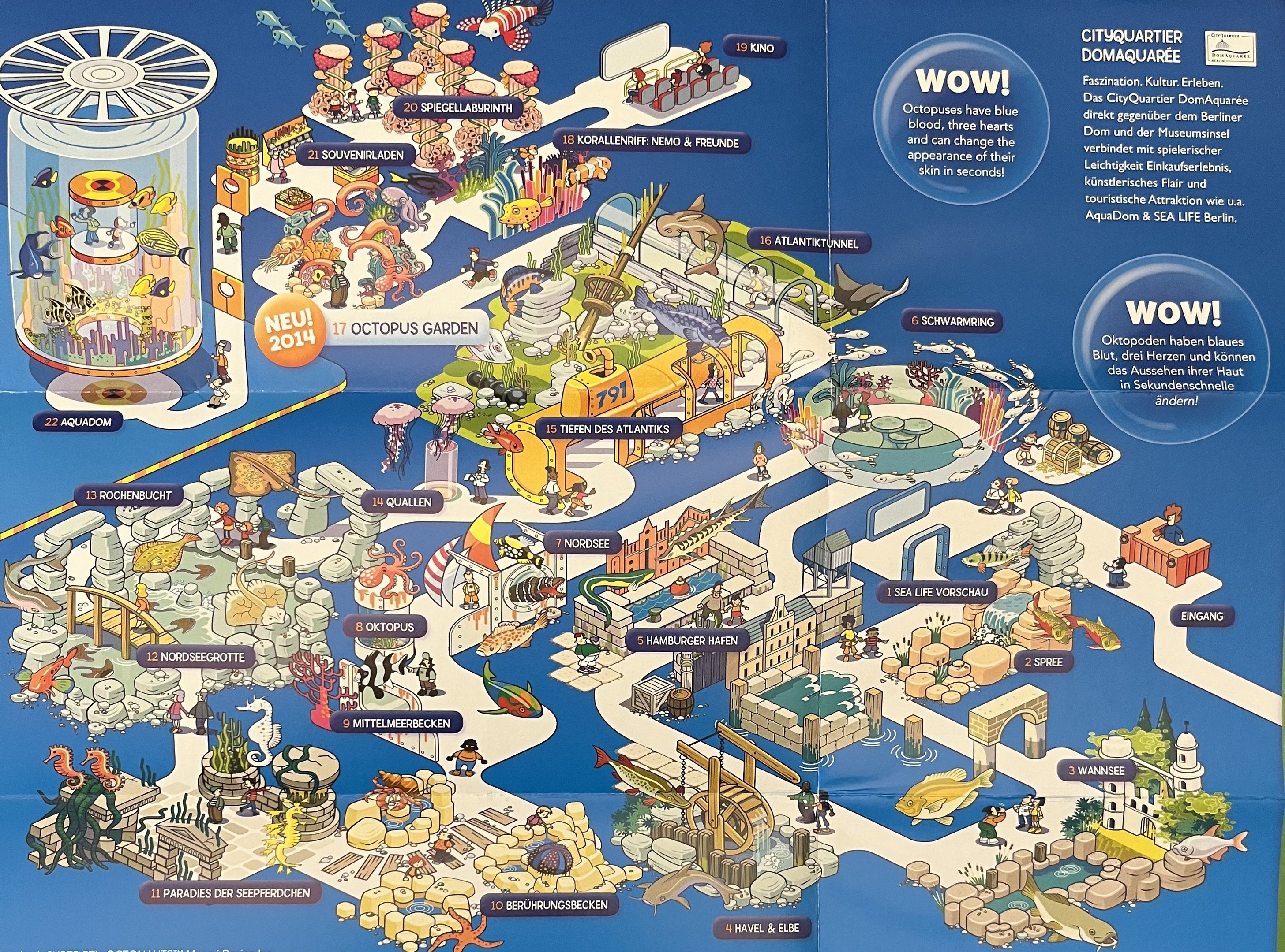 Aquarium Map - 2014