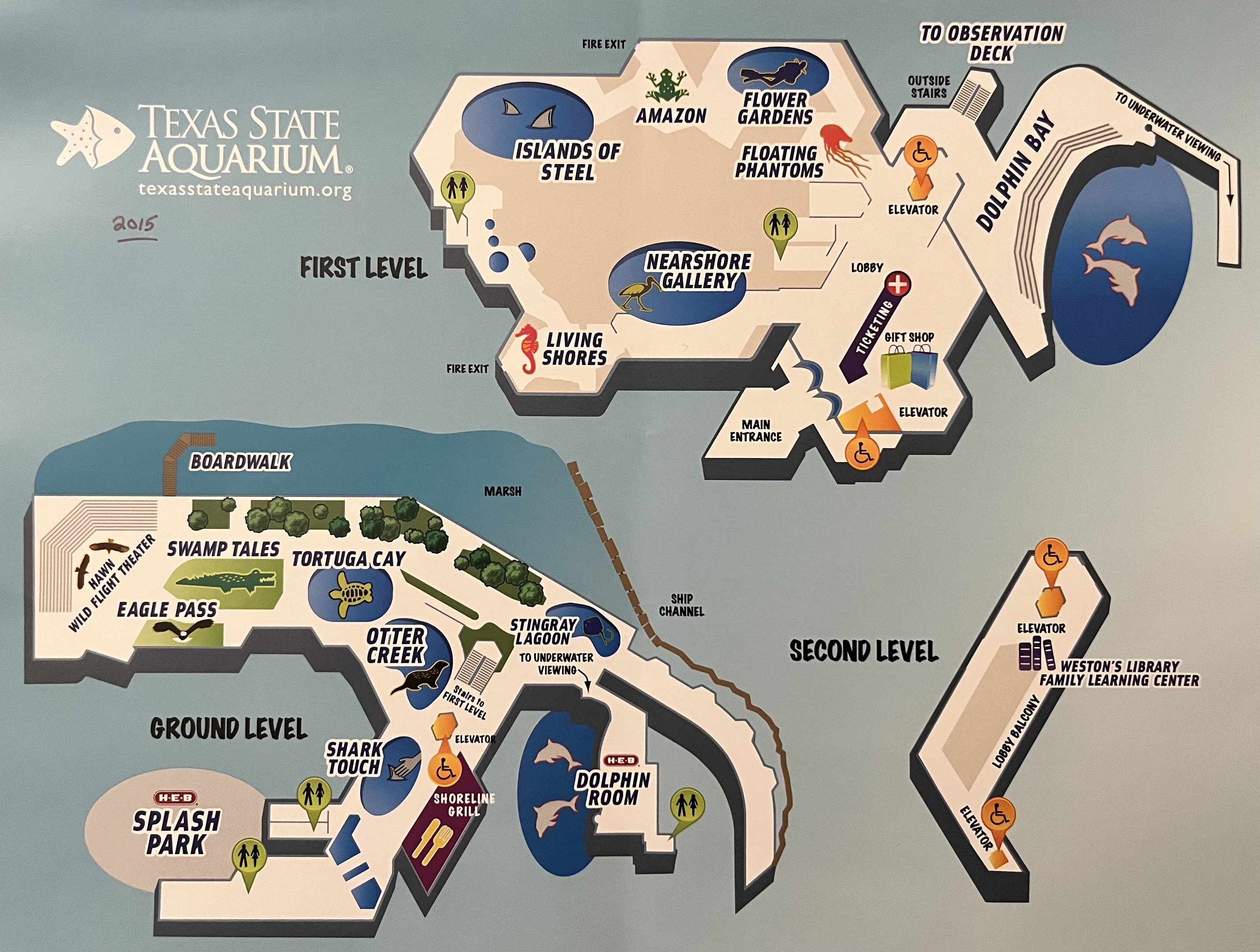 Aquarium Map - 2015