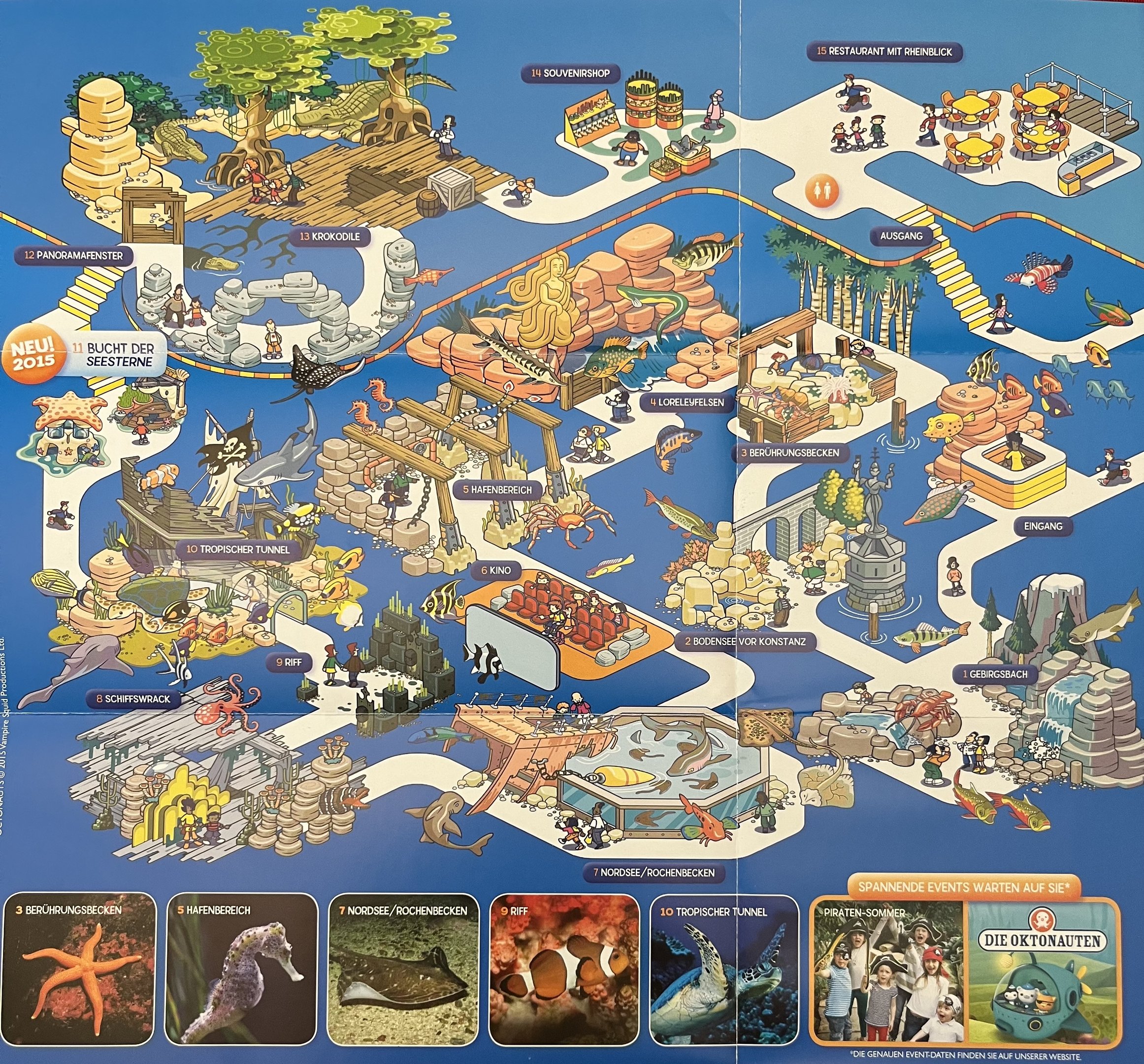 Aquarium Map - 2015