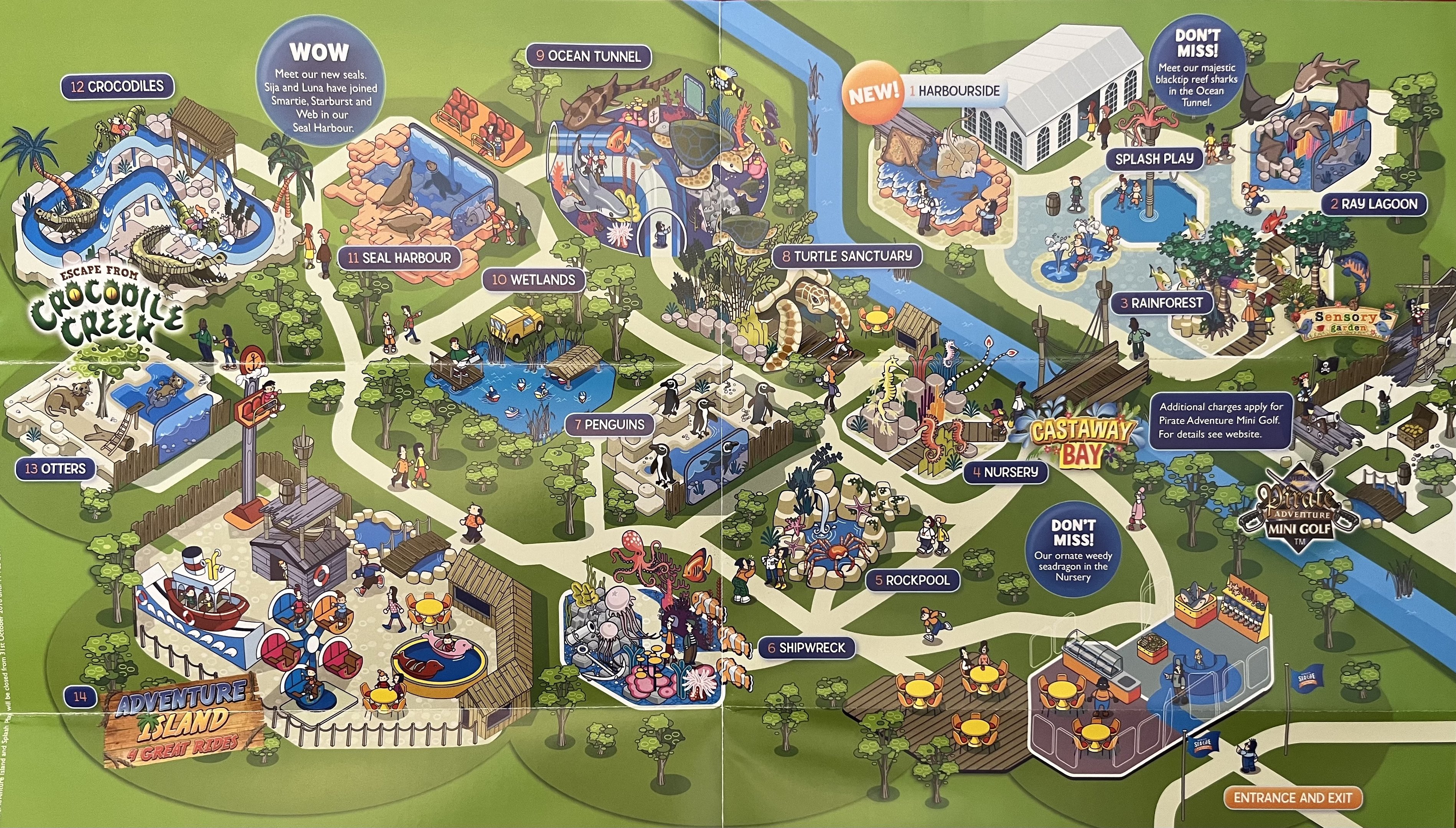 Aquarium Map - 2016