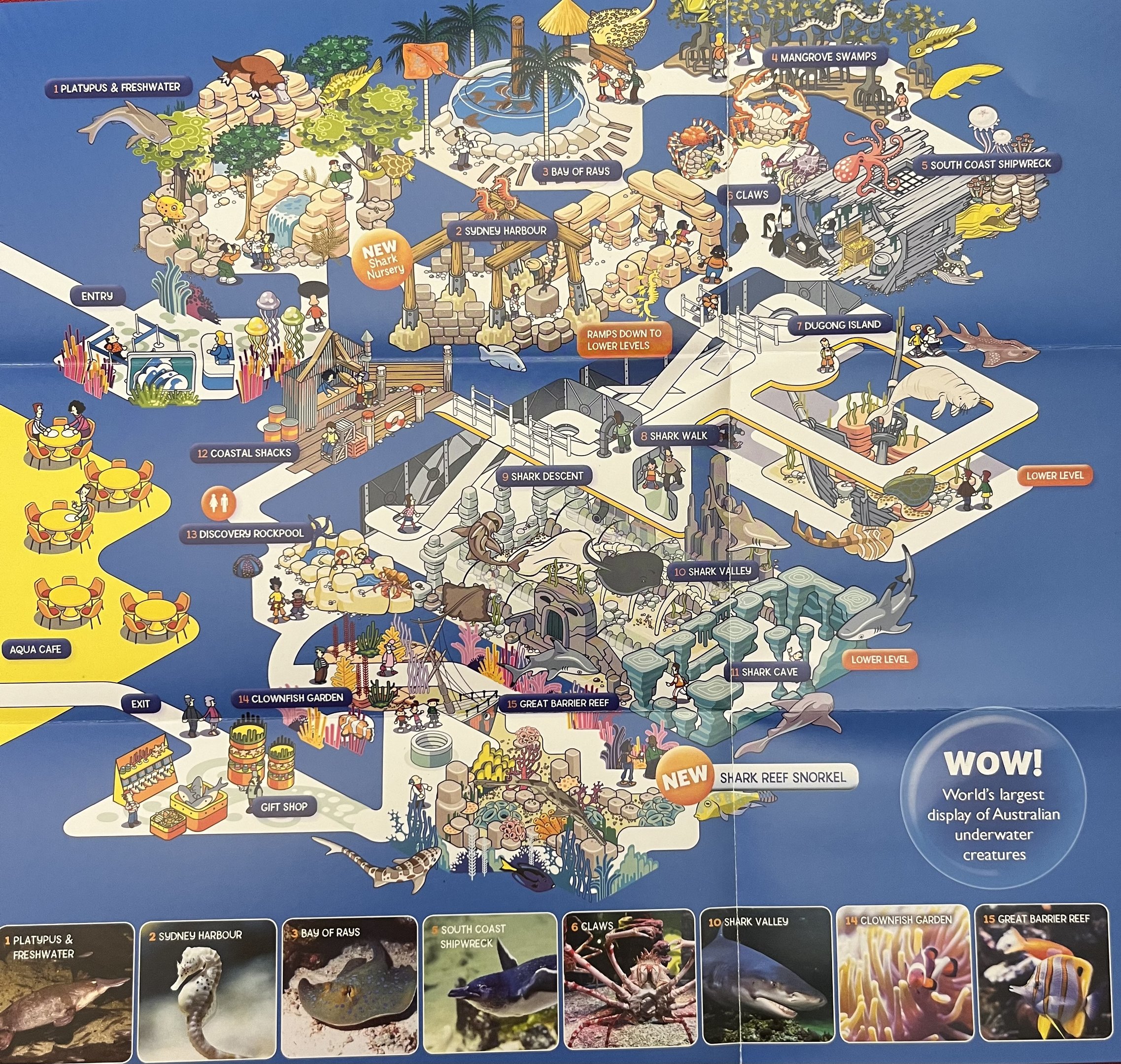 Aquarium Map - 2016