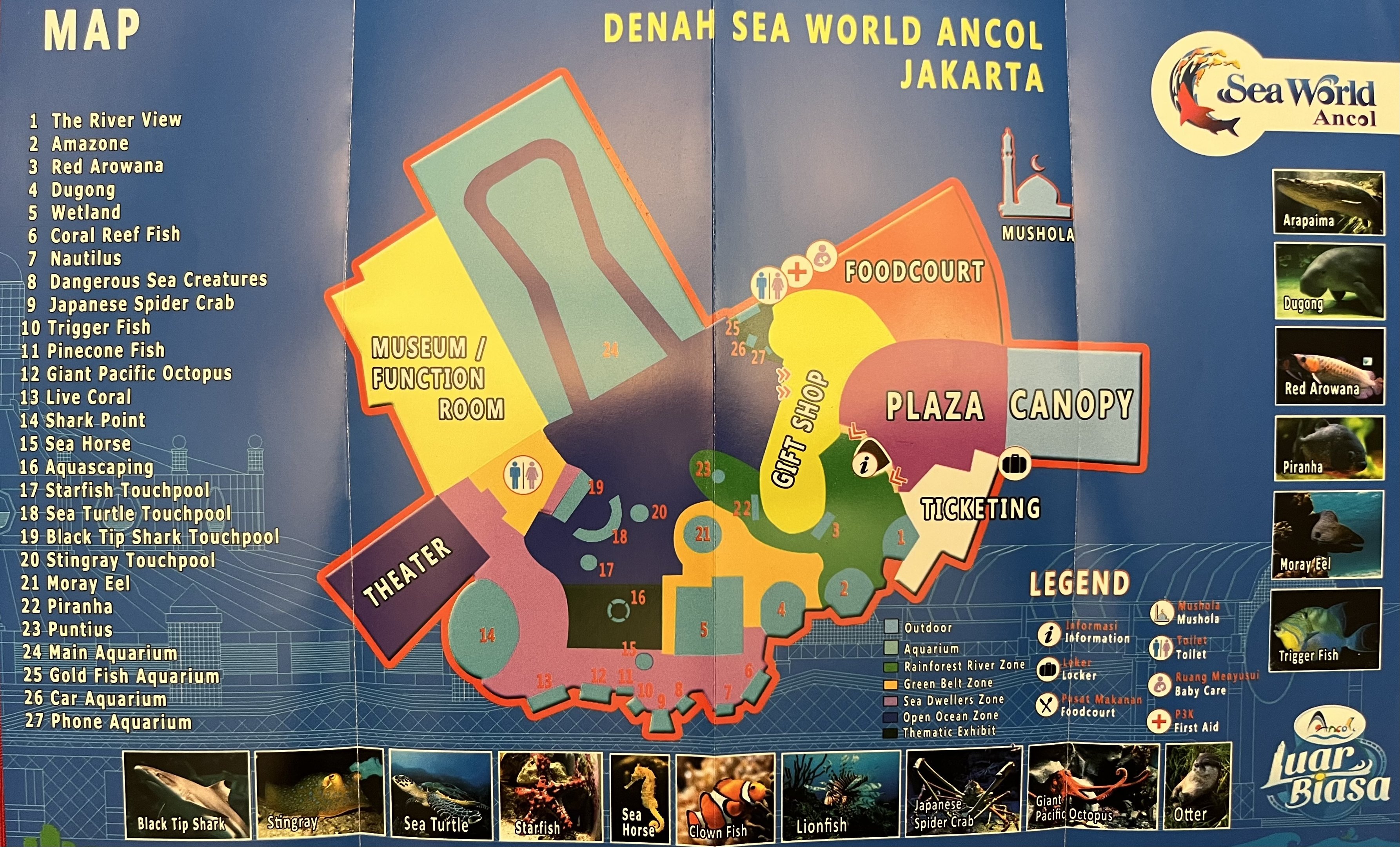 Aquarium Map - 2016