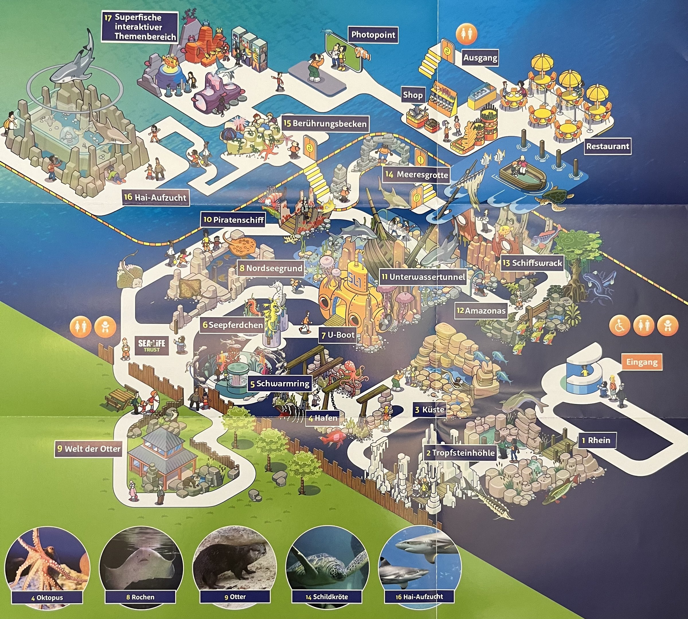 Aquarium Map - 2019