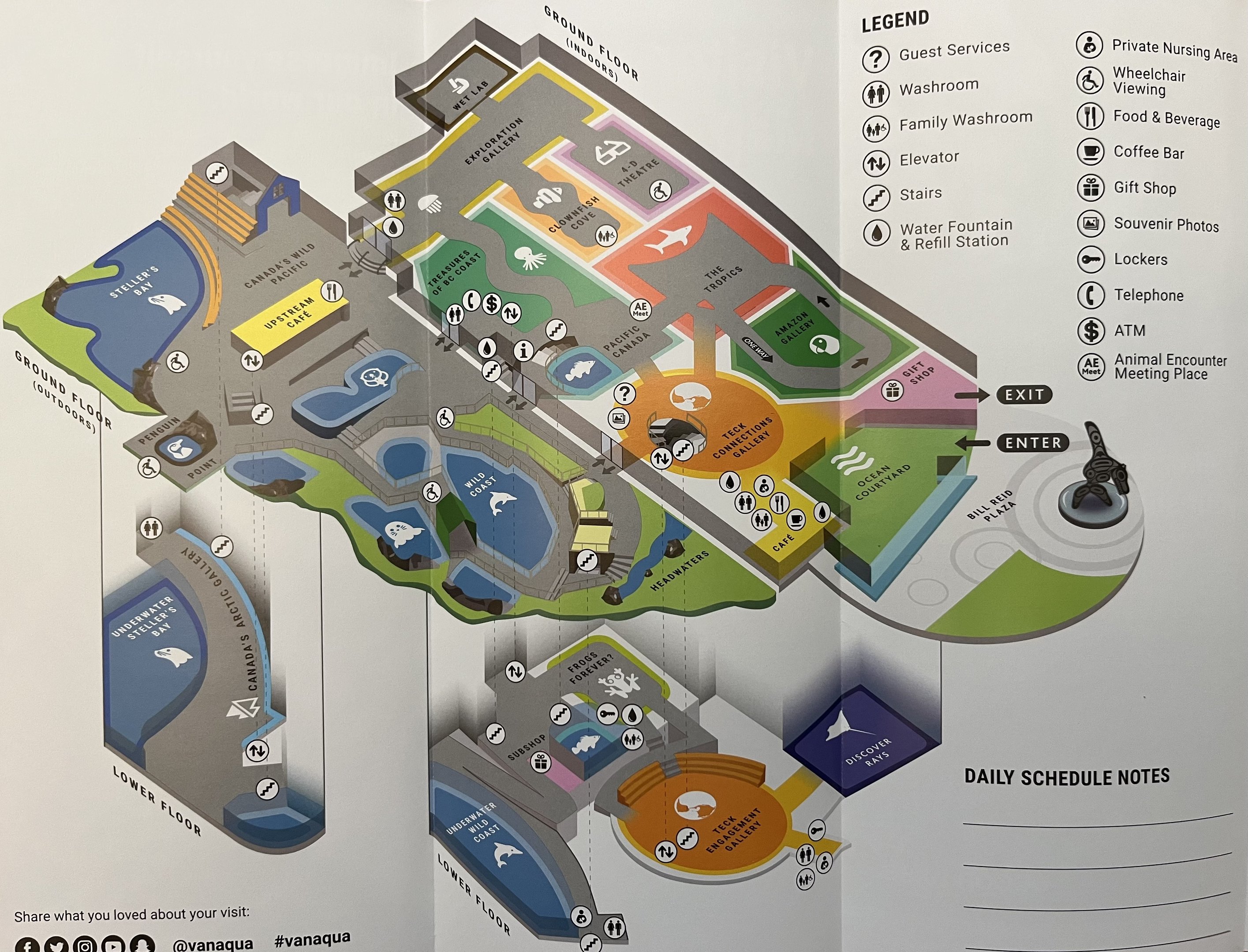 Aquarium Map - Fall 2017
