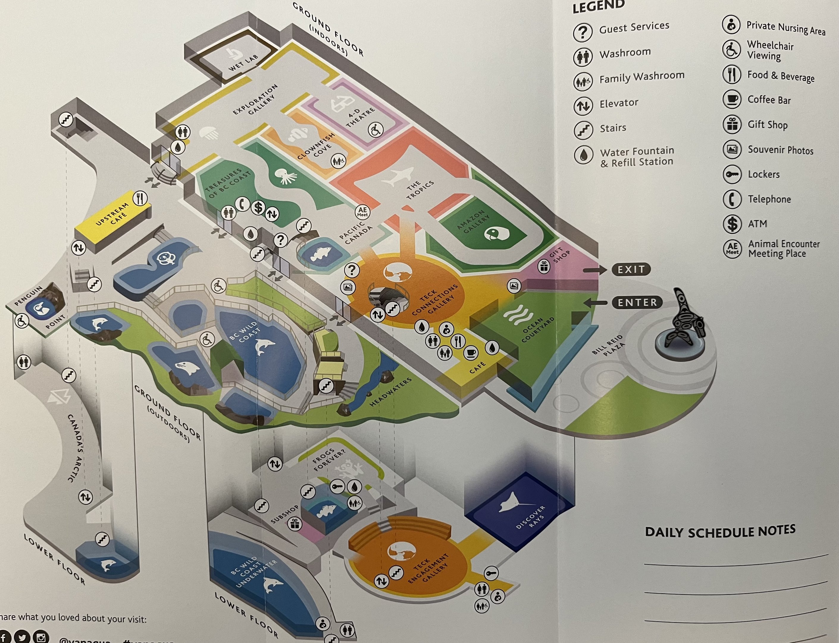 Aquarium Map - Spring 2017