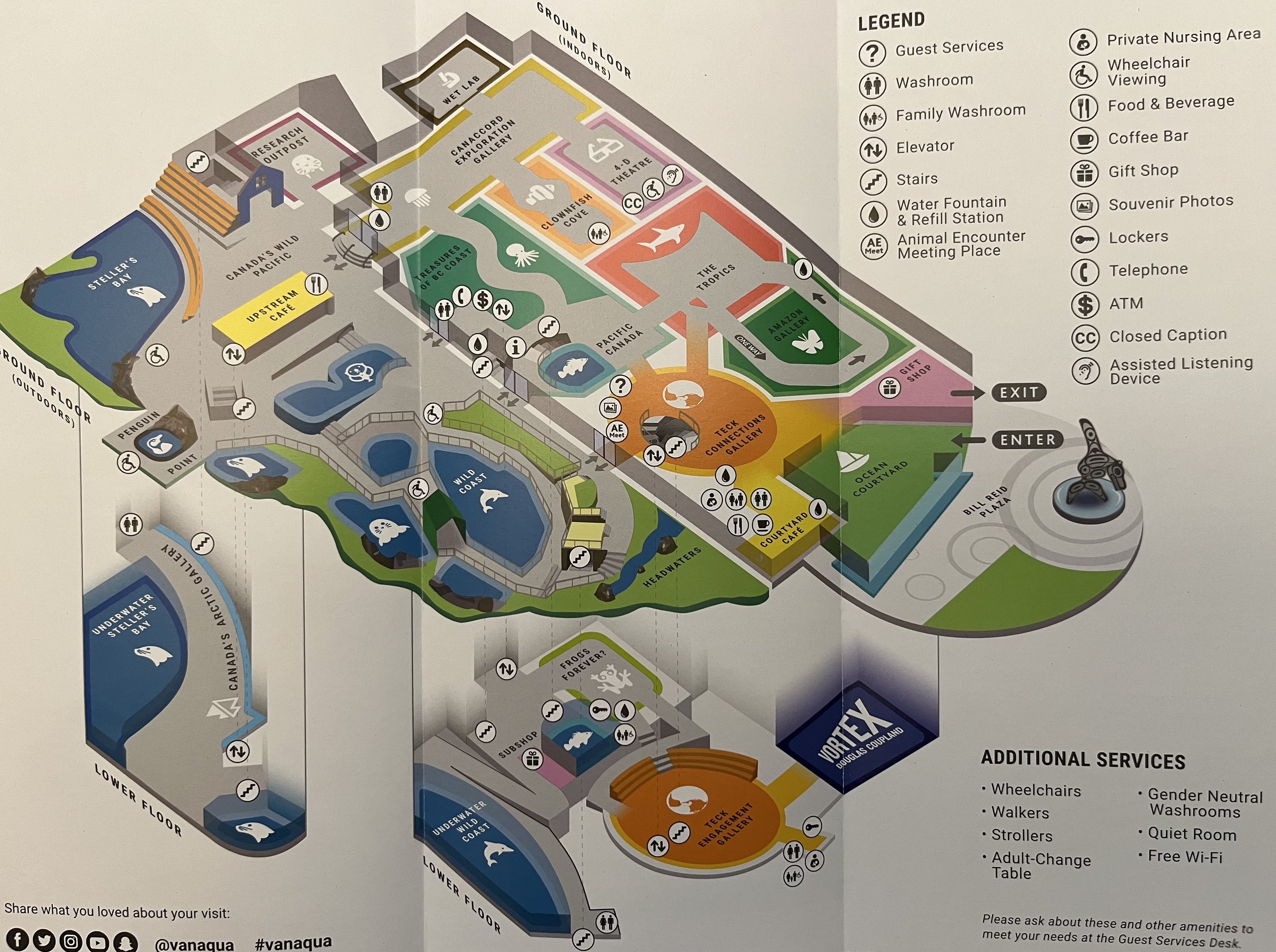 Aquarium Map - Spring 2019