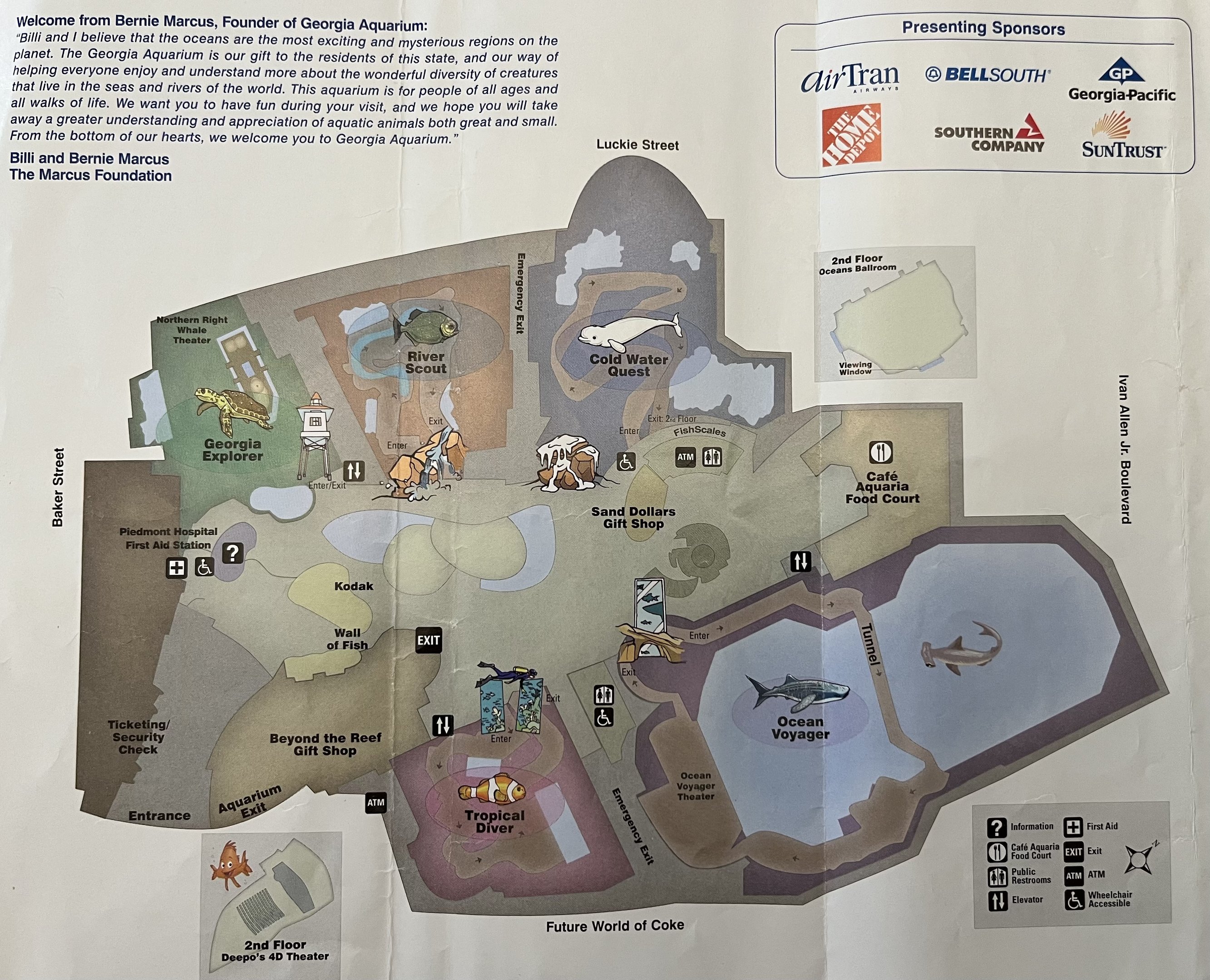 Aquarium Map - undated