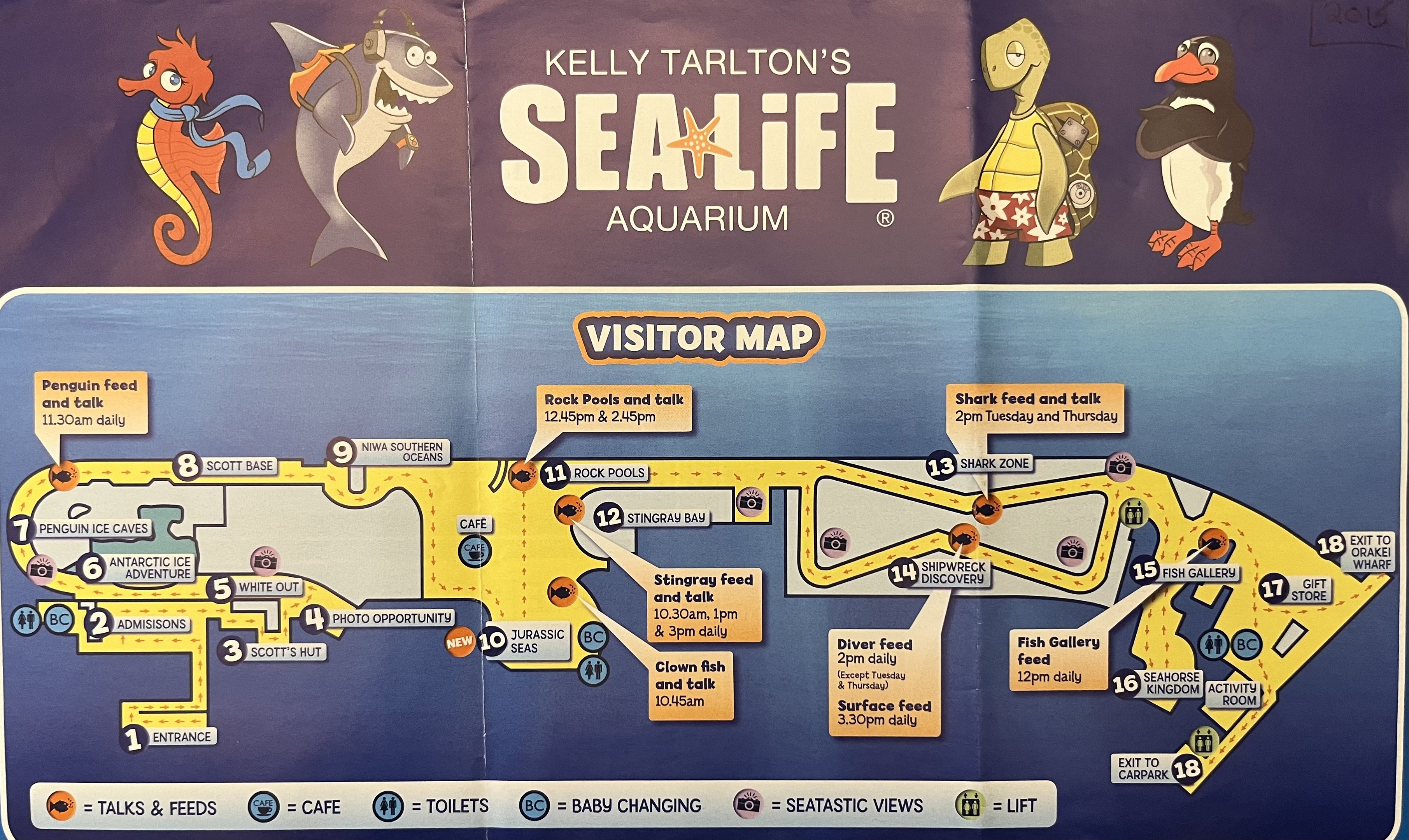 Aquarium Map - undated