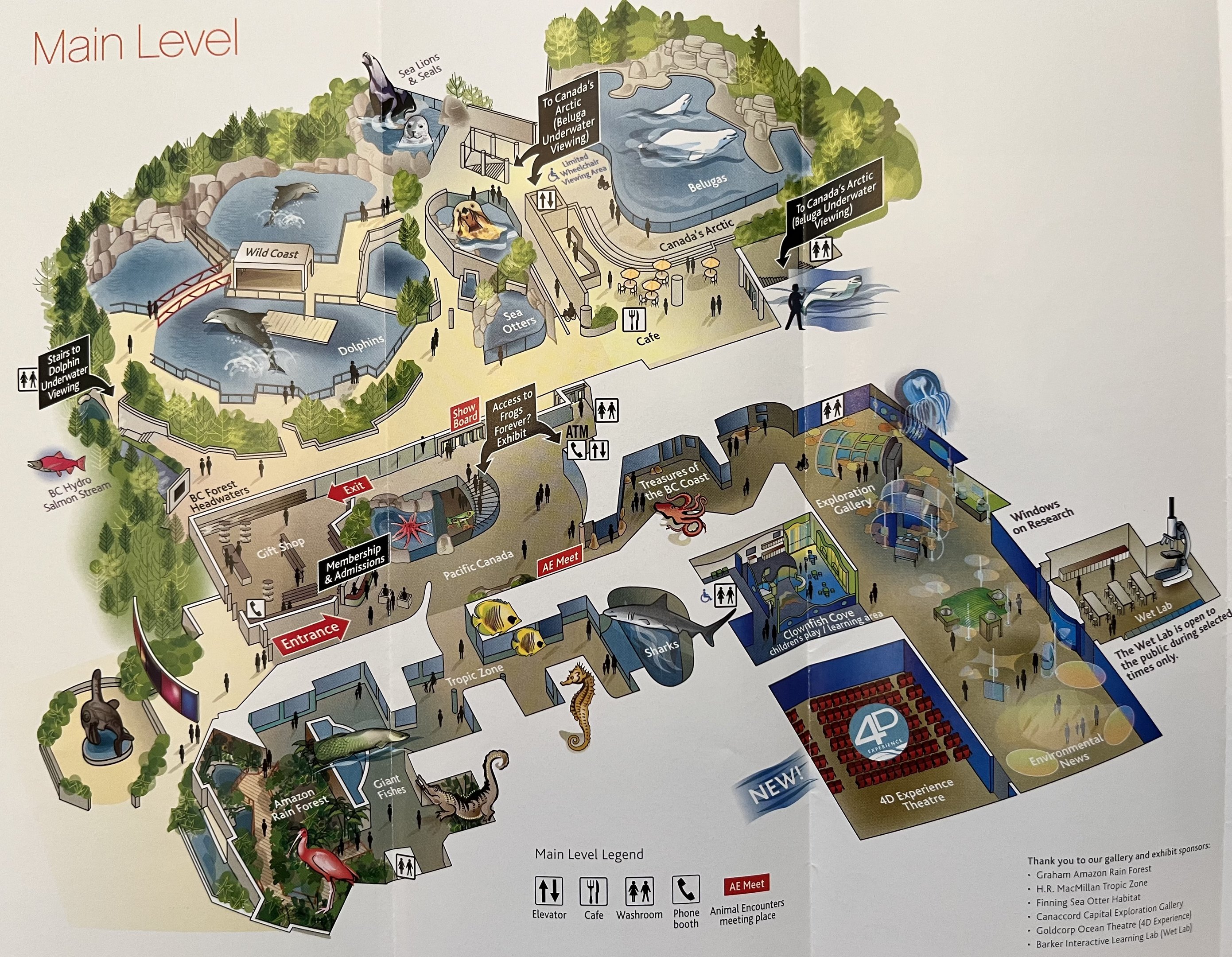 Aquarium Map - undated