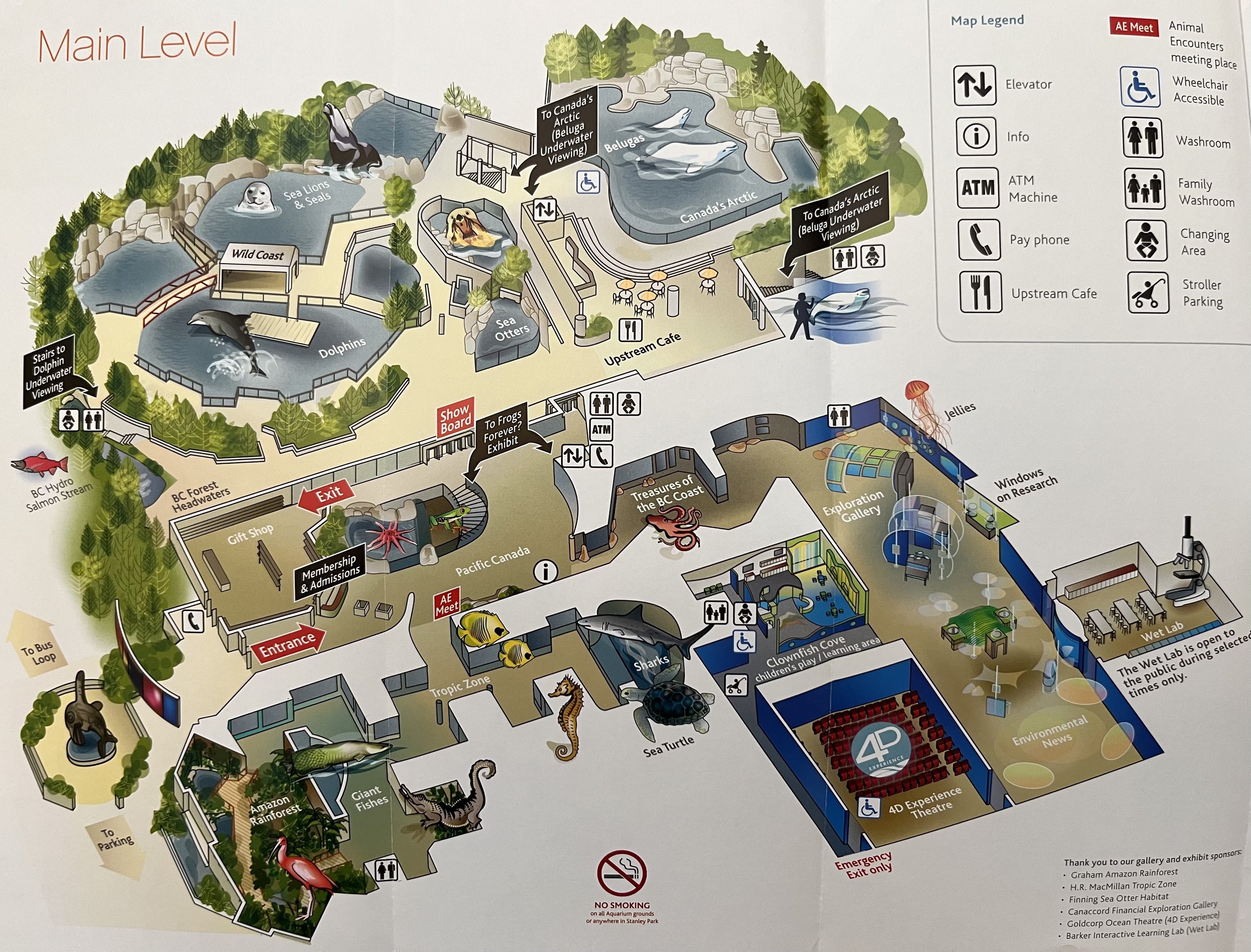 Aquarium Map - undated