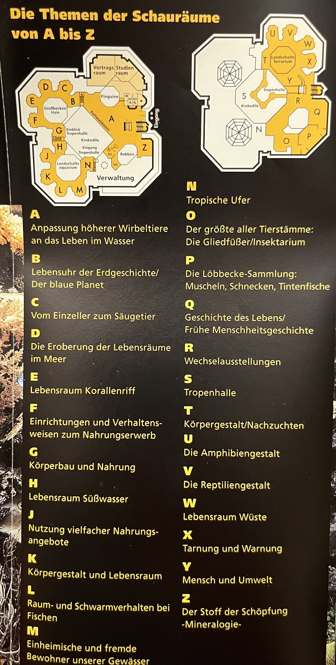 Aquarium Map - undated