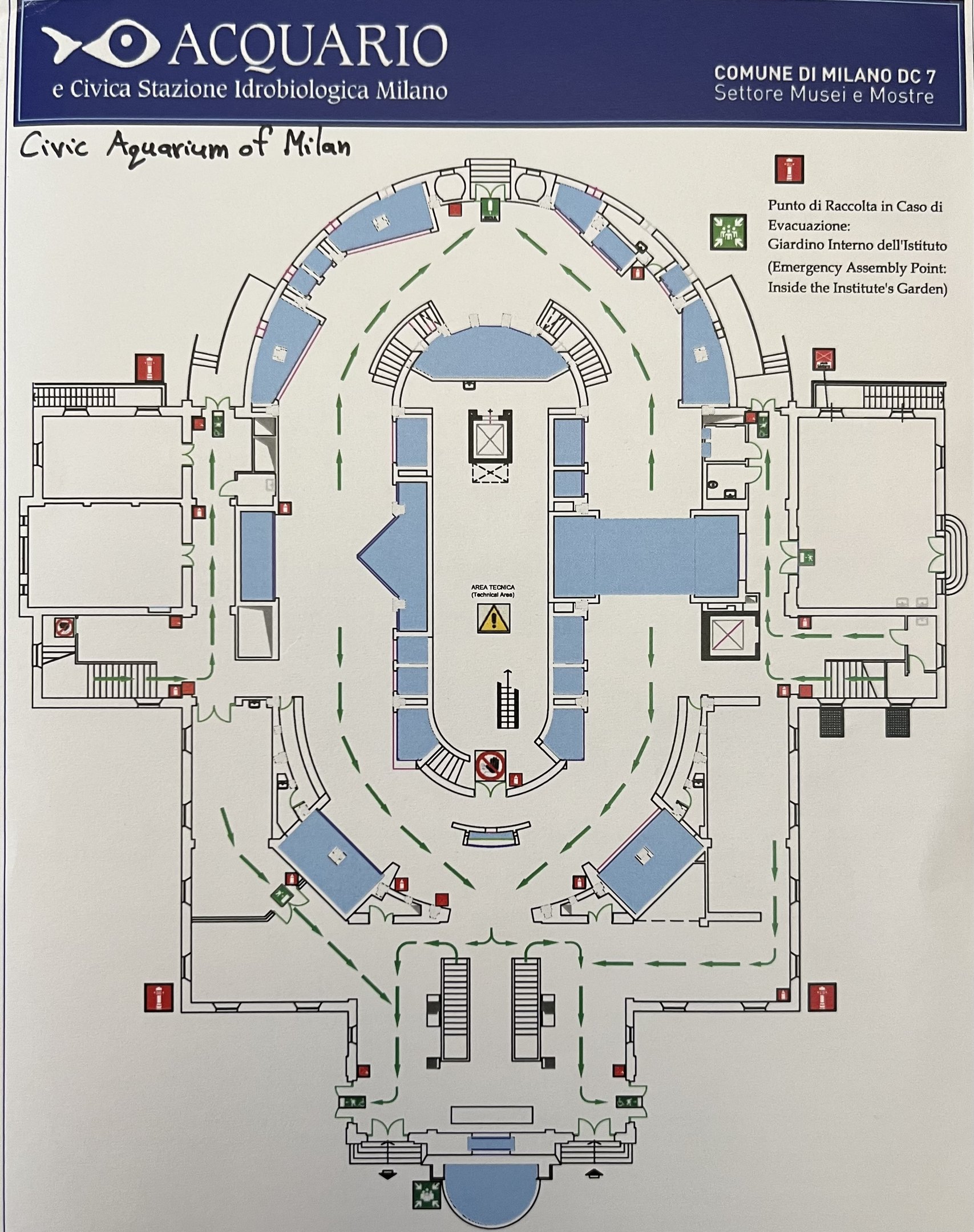 Aquarium Map - undated