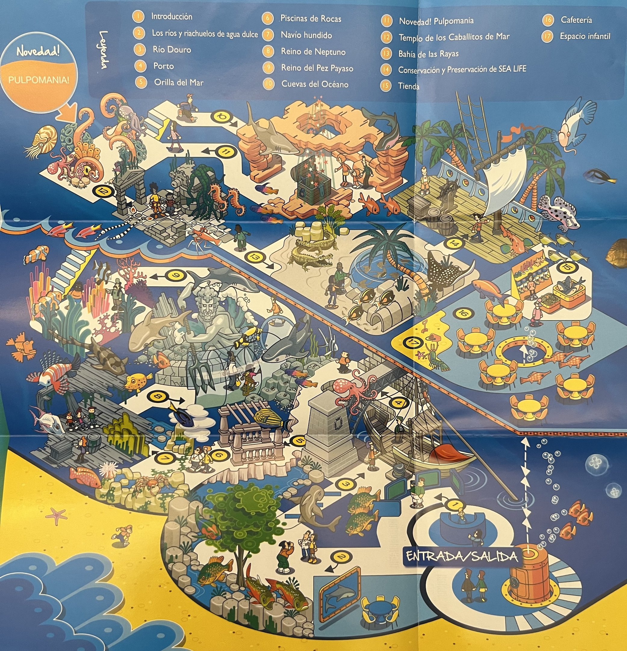 Aquarium Map - undated