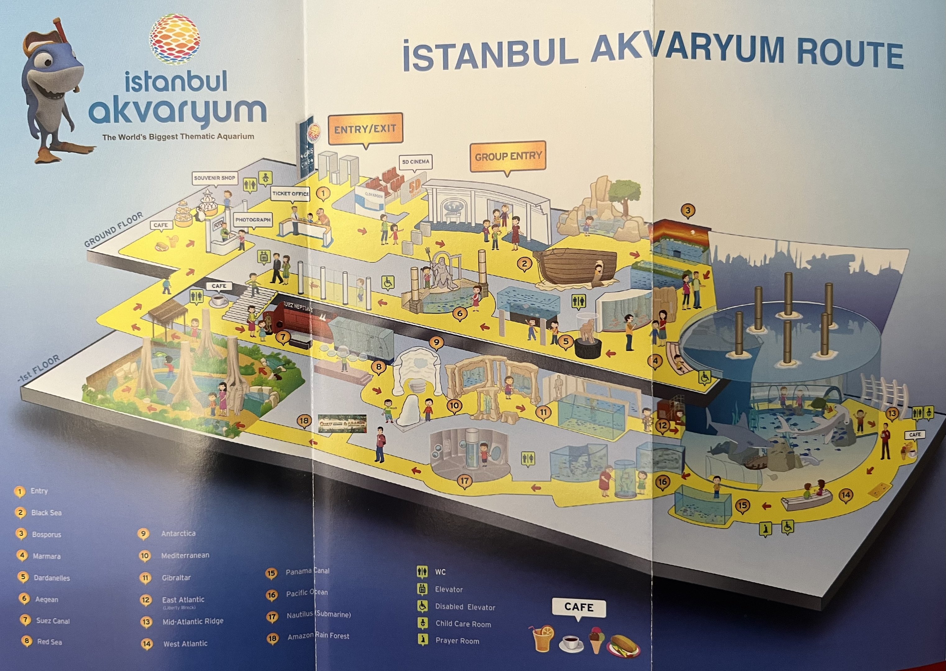 Aquarium Map - undated