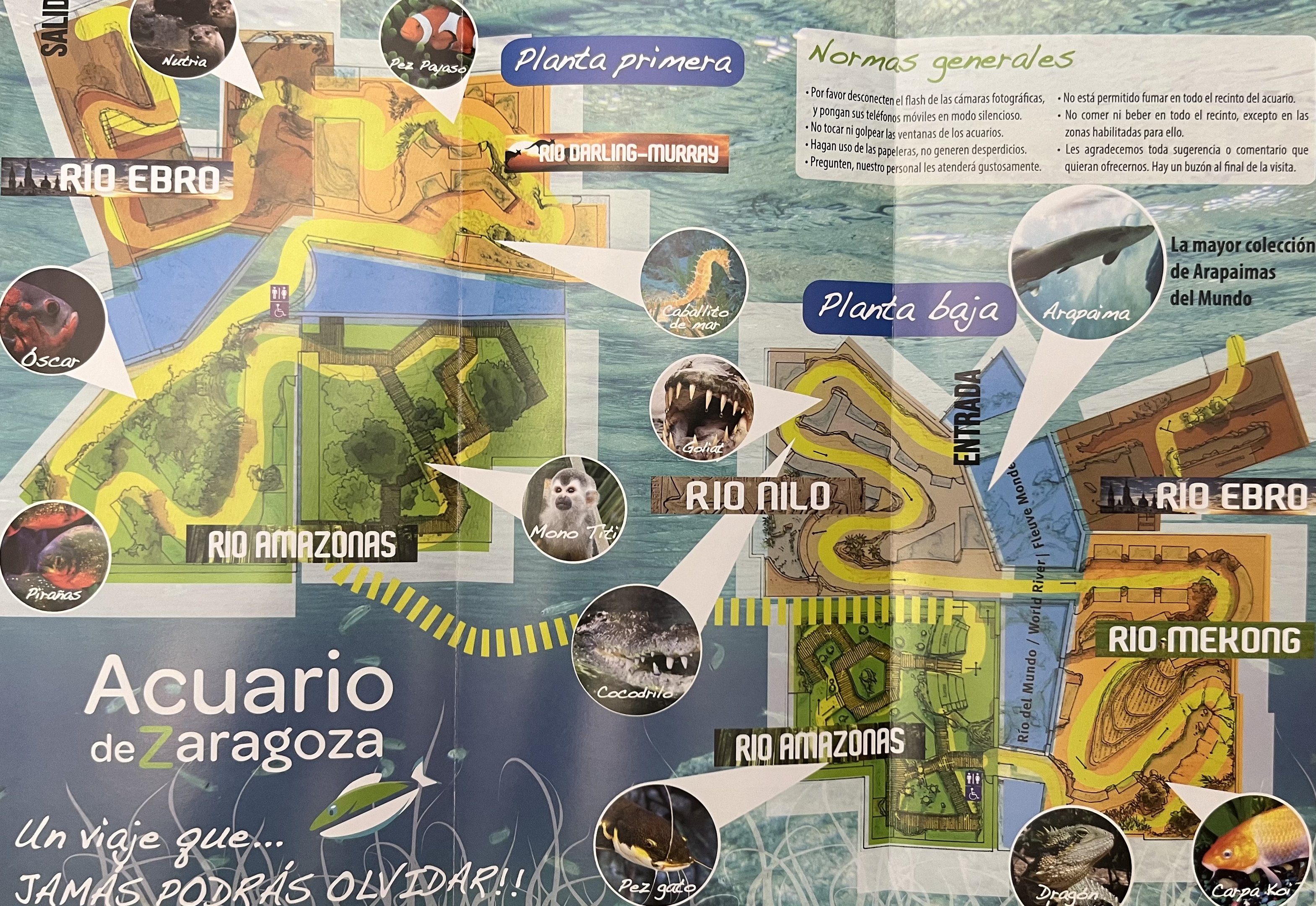 Aquarium Map - undated