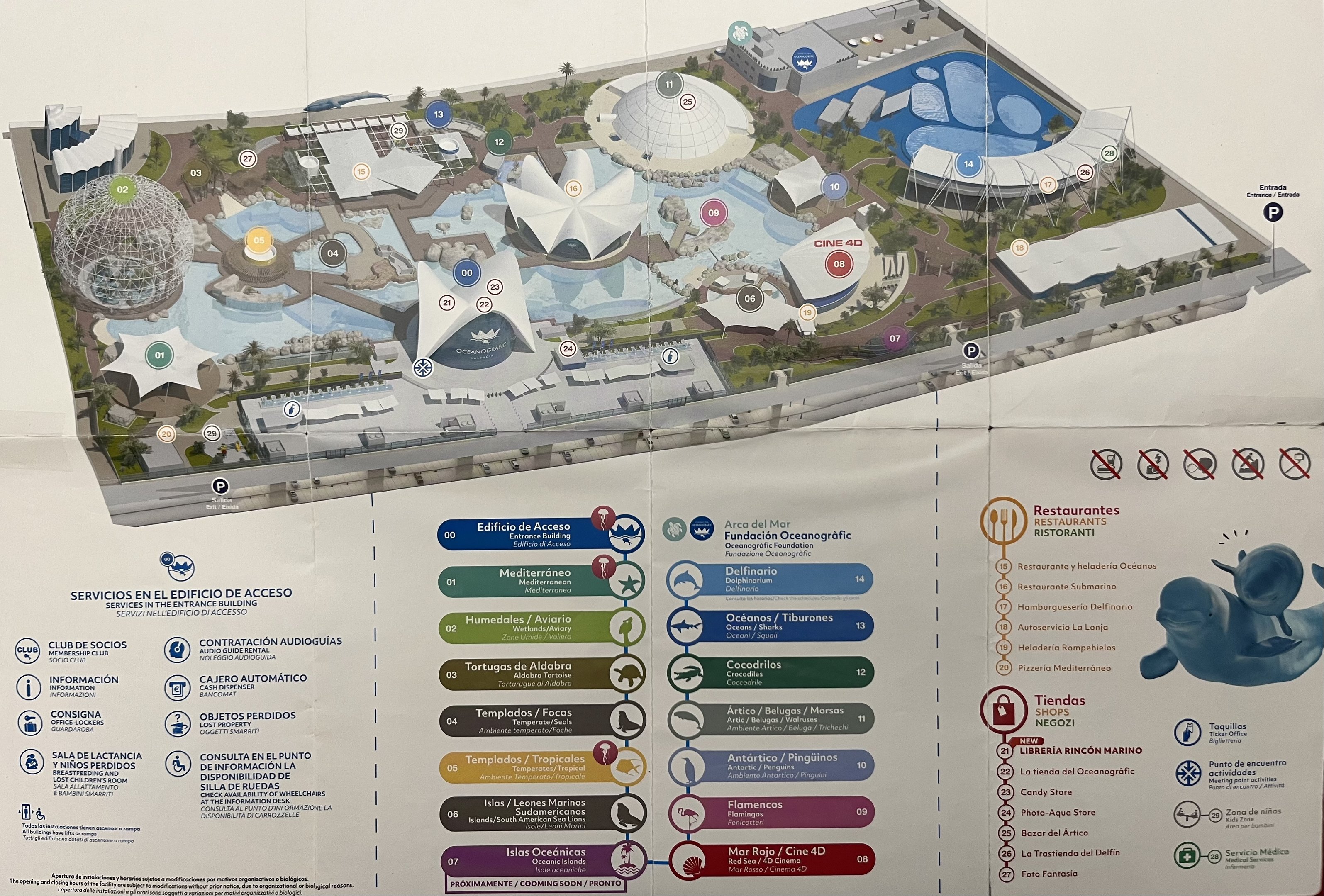 Aquarium Map - undated