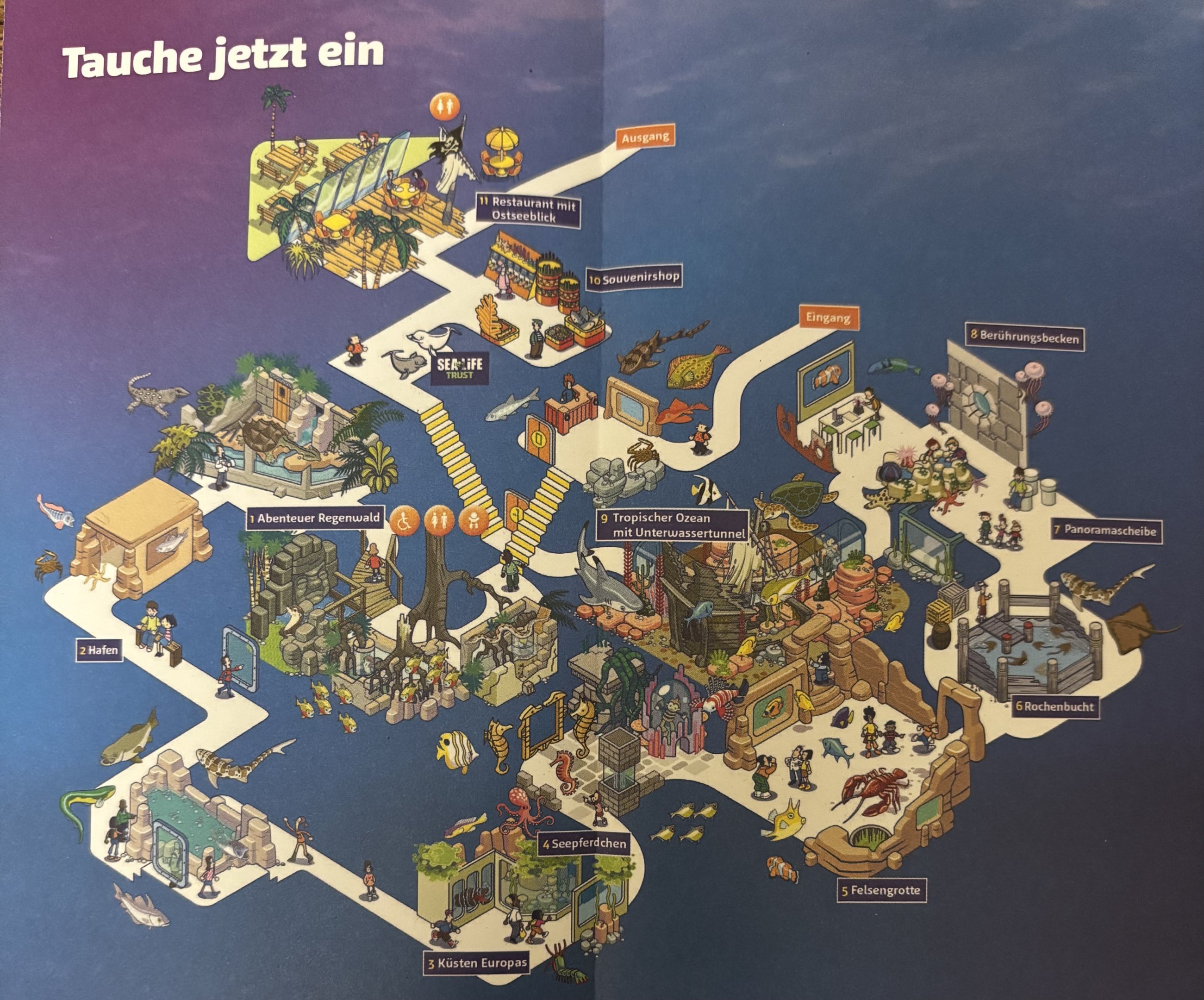 Aquarium Map - undated