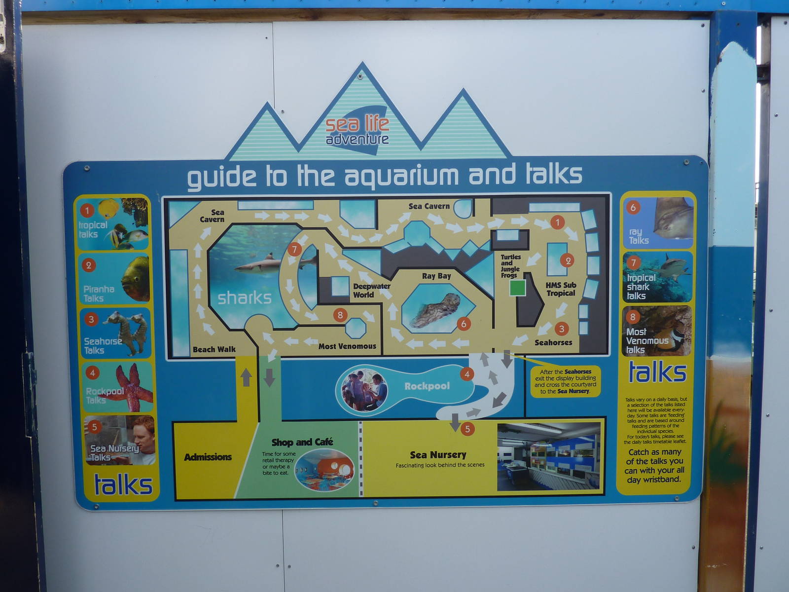 Aquarium map