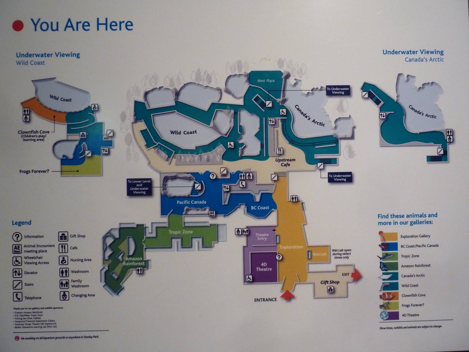 Aquarium Map