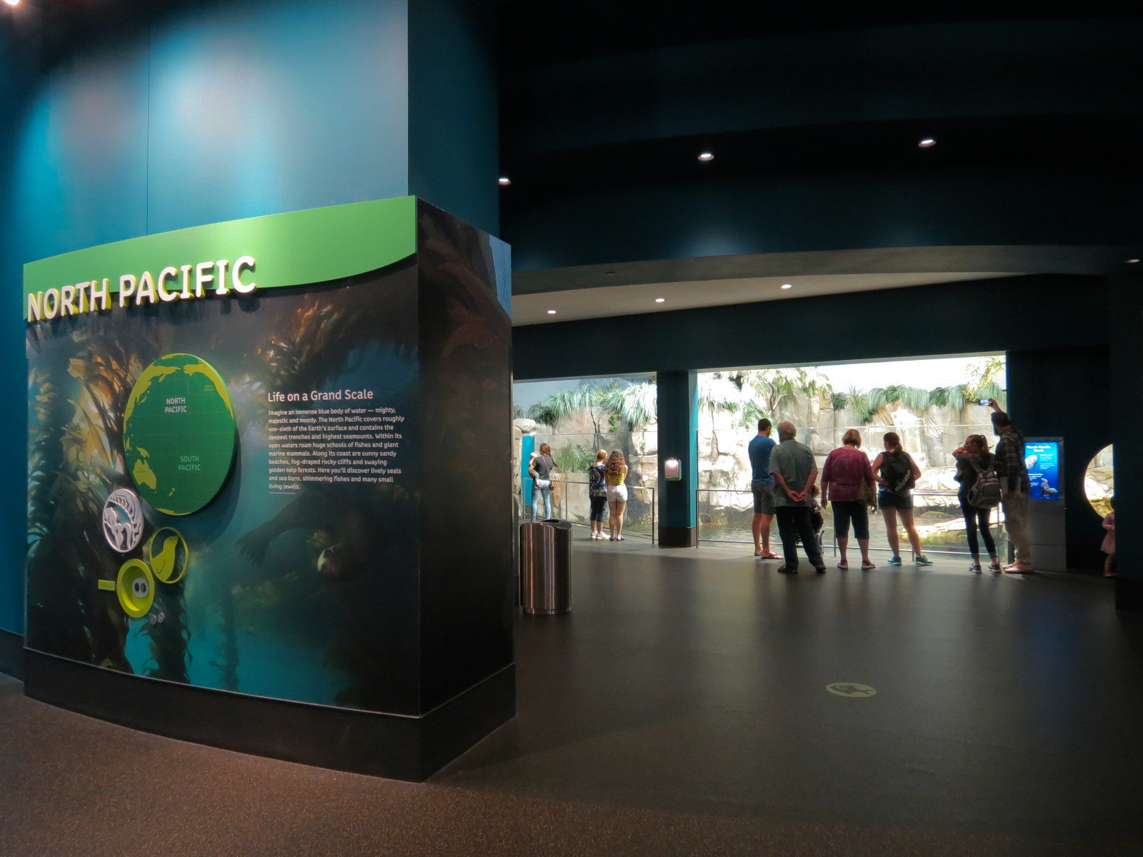 Aquarium - North Pacific - Sign