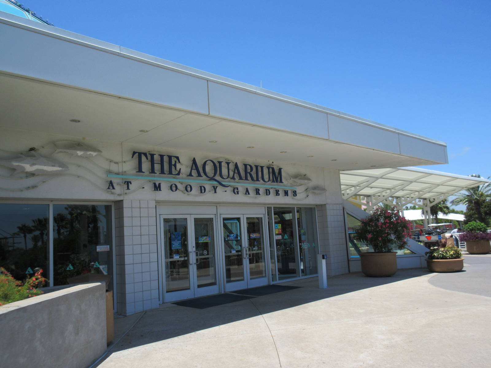 Aquarium Pyramid - Entrance