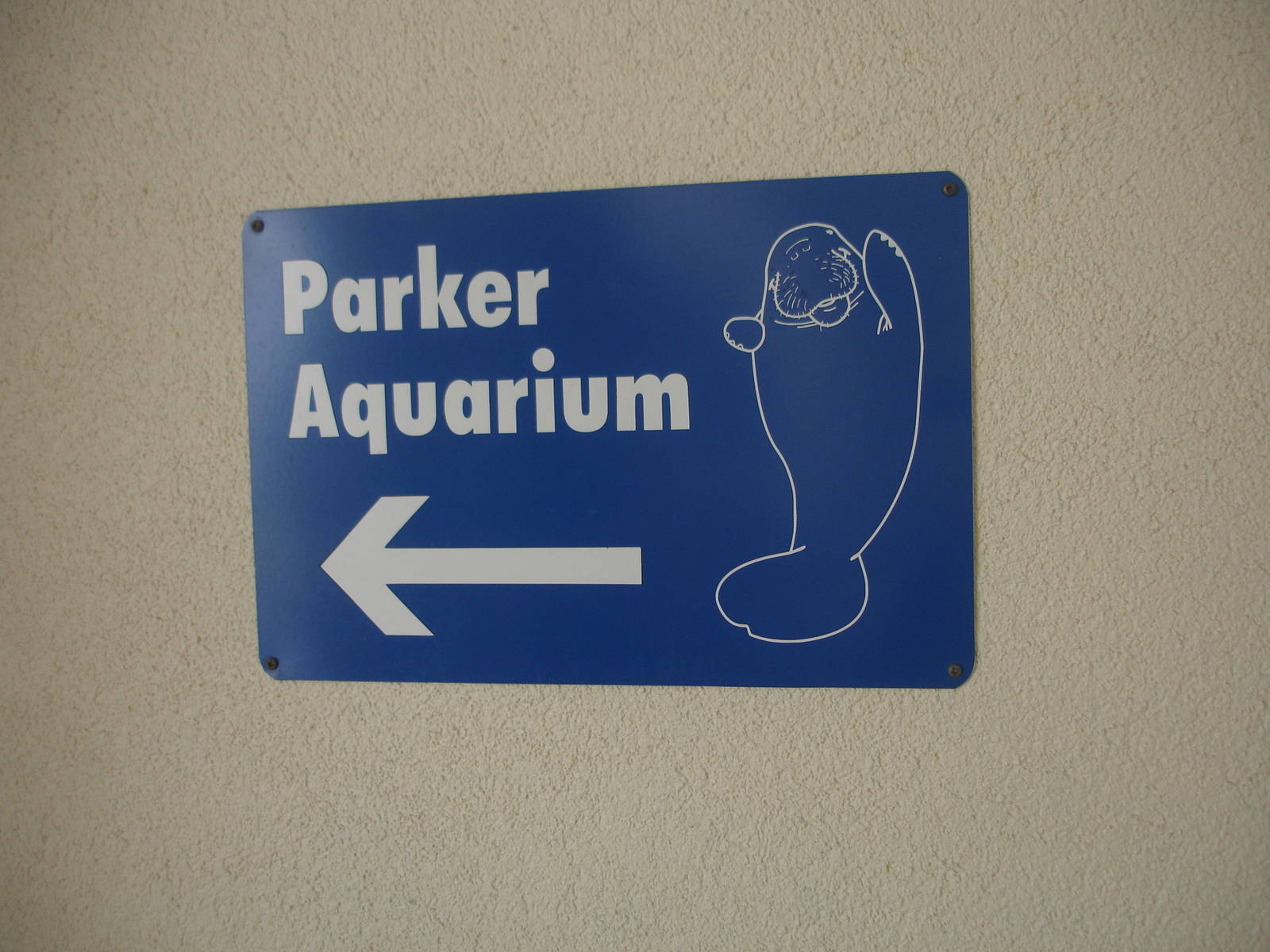 Aquarium Sign