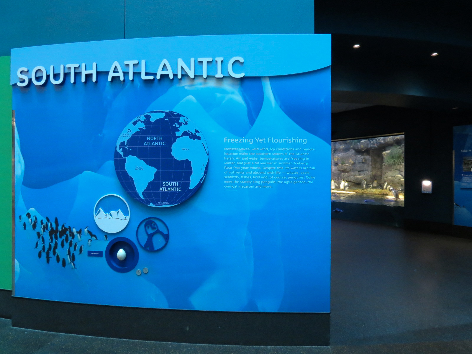 Aquarium - South Atlantic - Sign