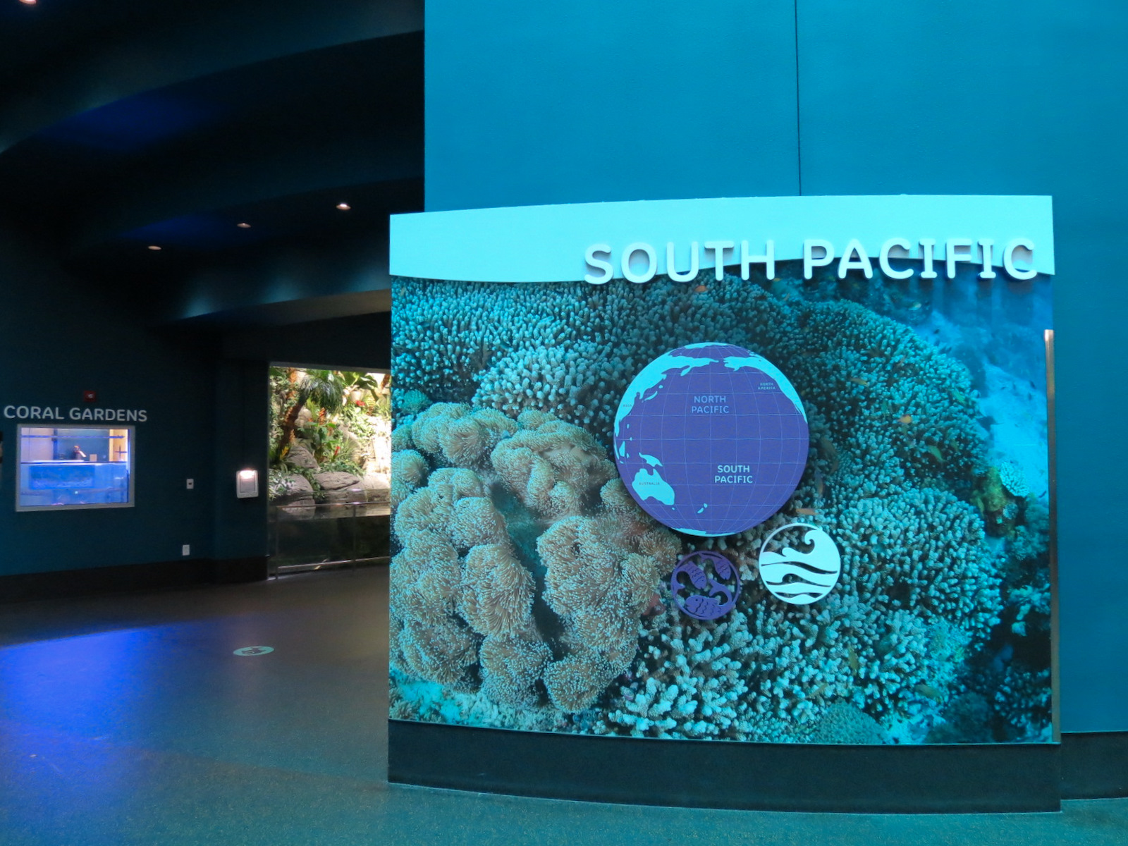 Aquarium - South Pacific - Sign