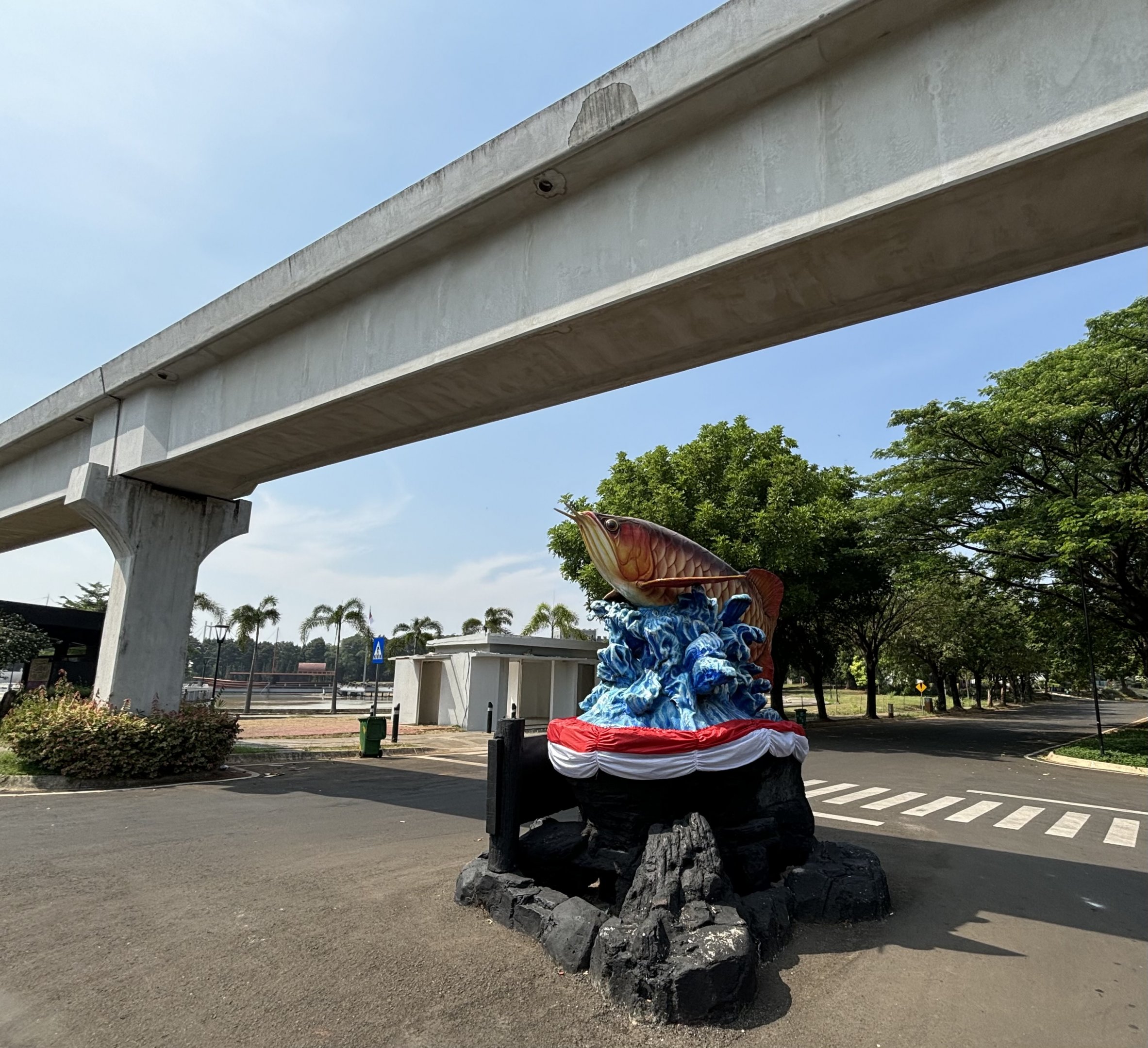 Aquarium Statue - Taman Mini Indonesia Indah