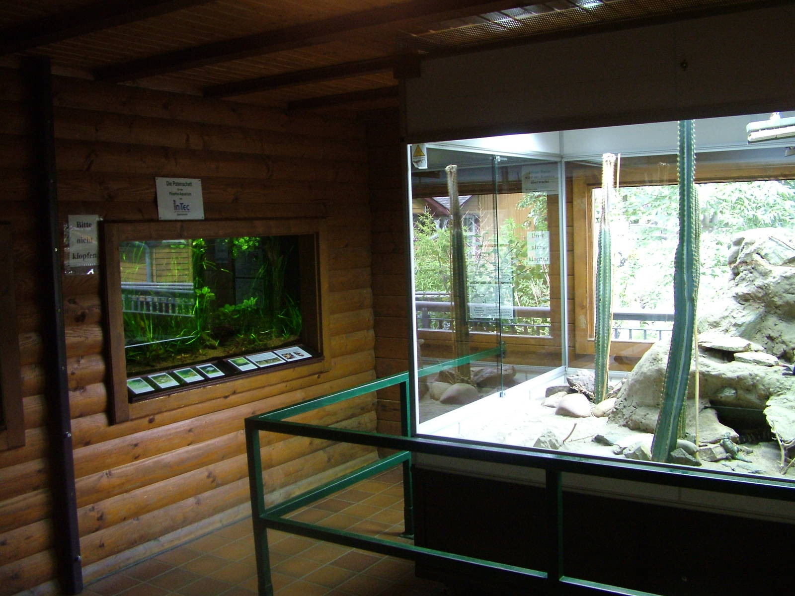 Aquarium/Terrarium at Opel-Zoo Kronberg, 30/08/10