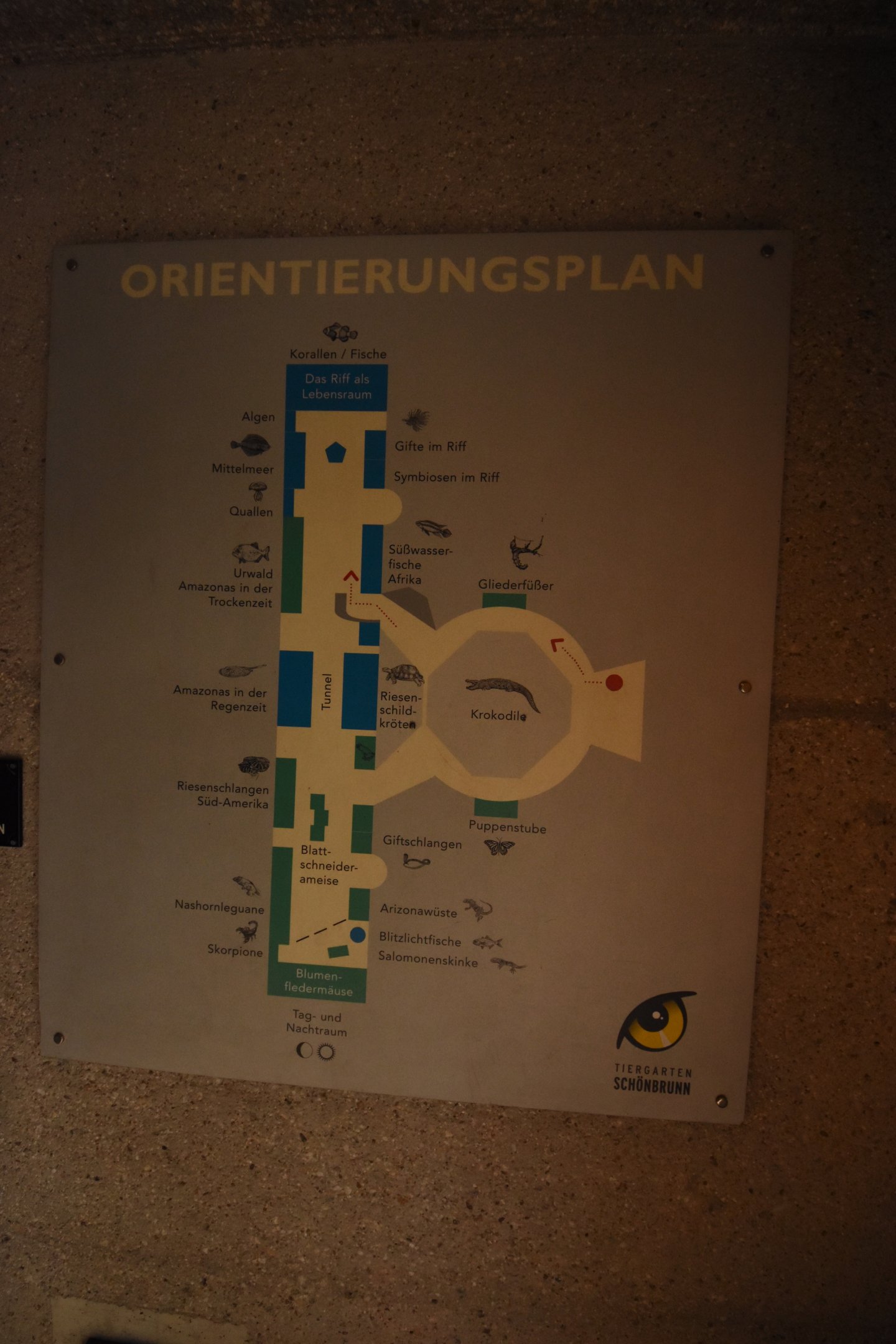 Aquarium + terrarium map