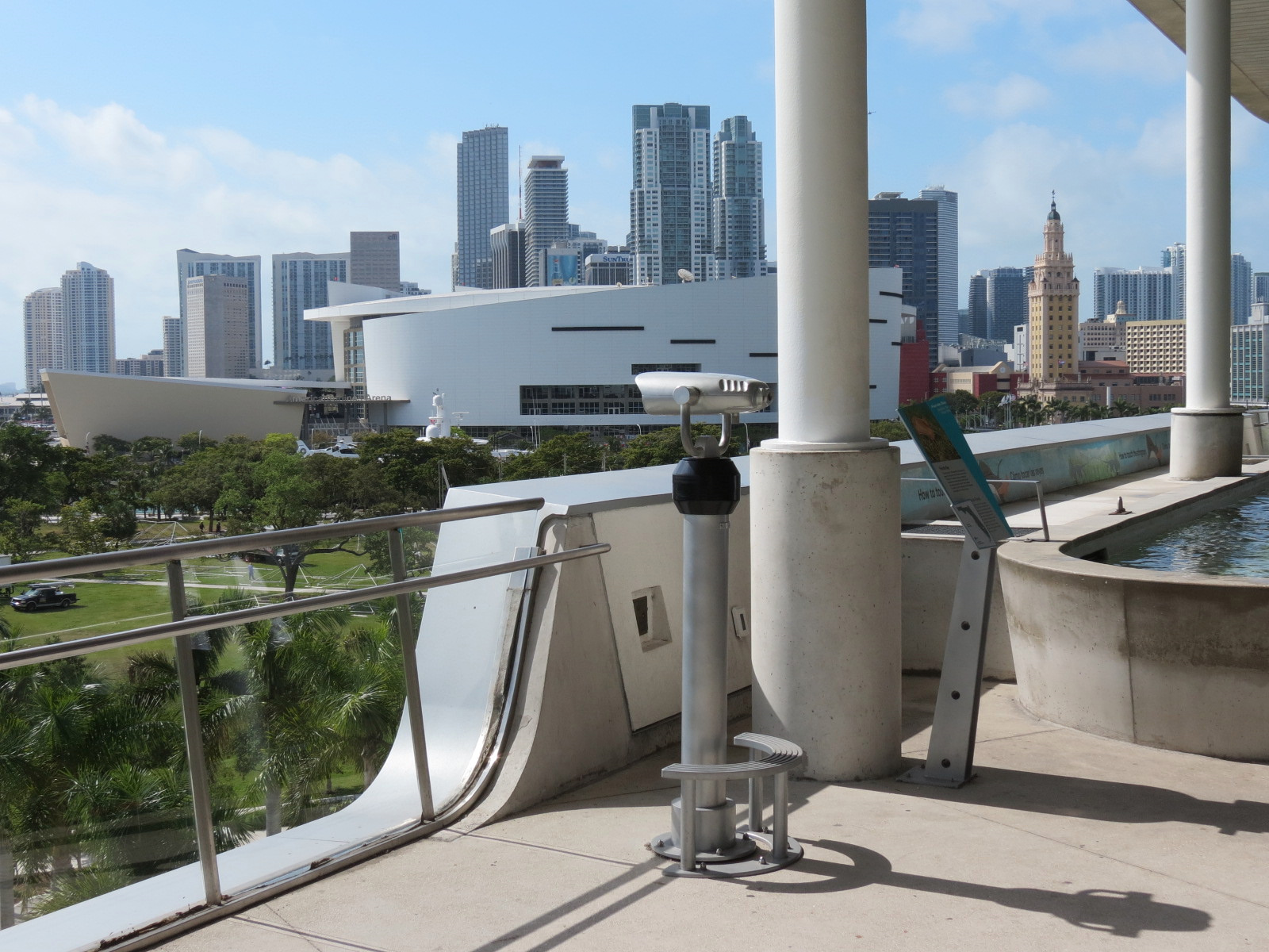 Aquarium - The Vista - View of Downtown Miami