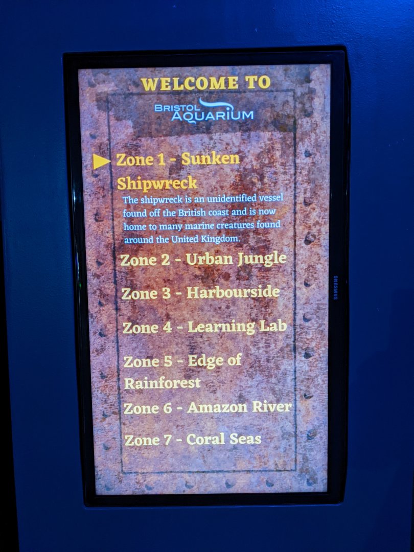 Aquarium Zones