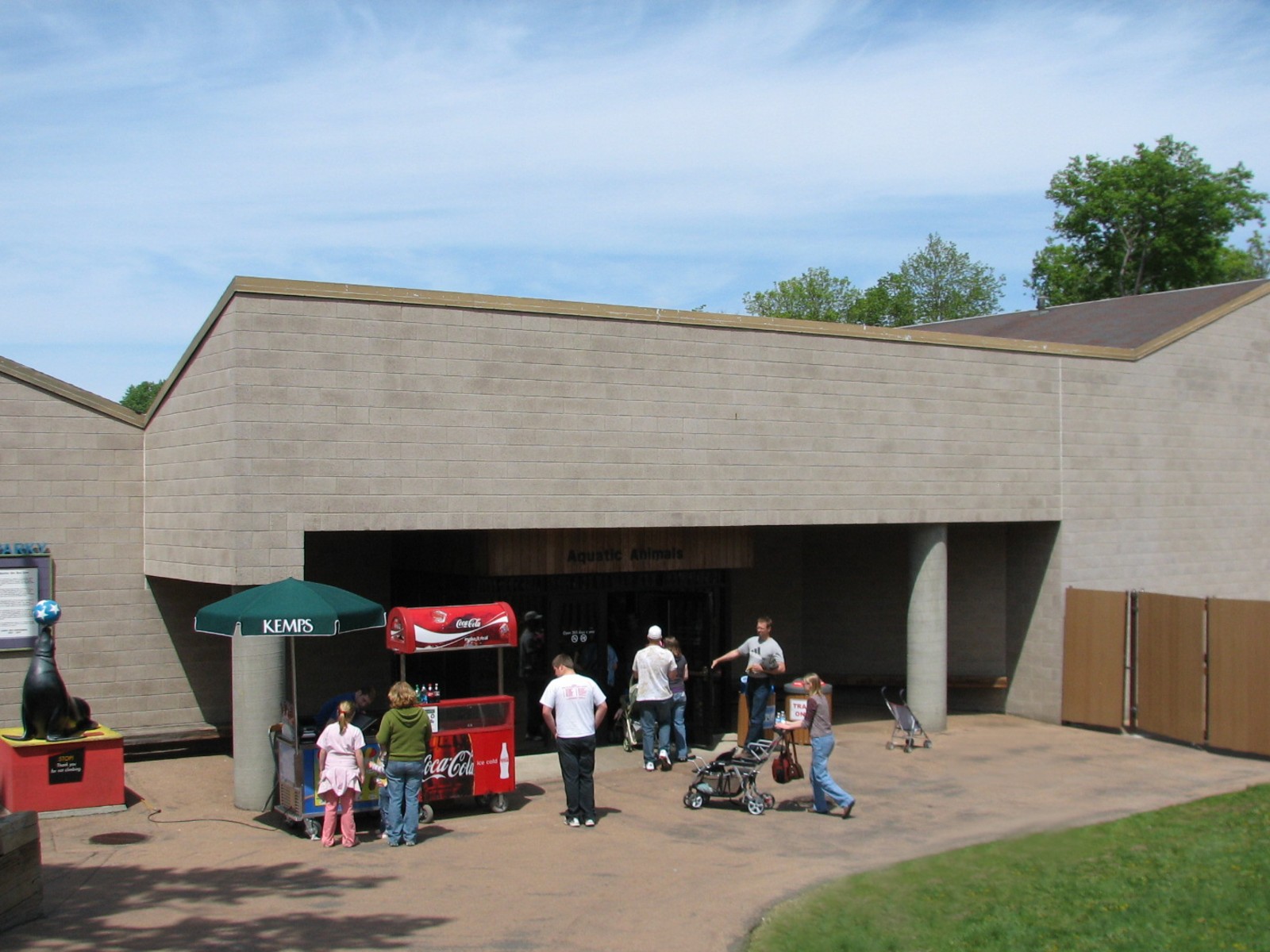 Aquatic Animals Building - Exterior
