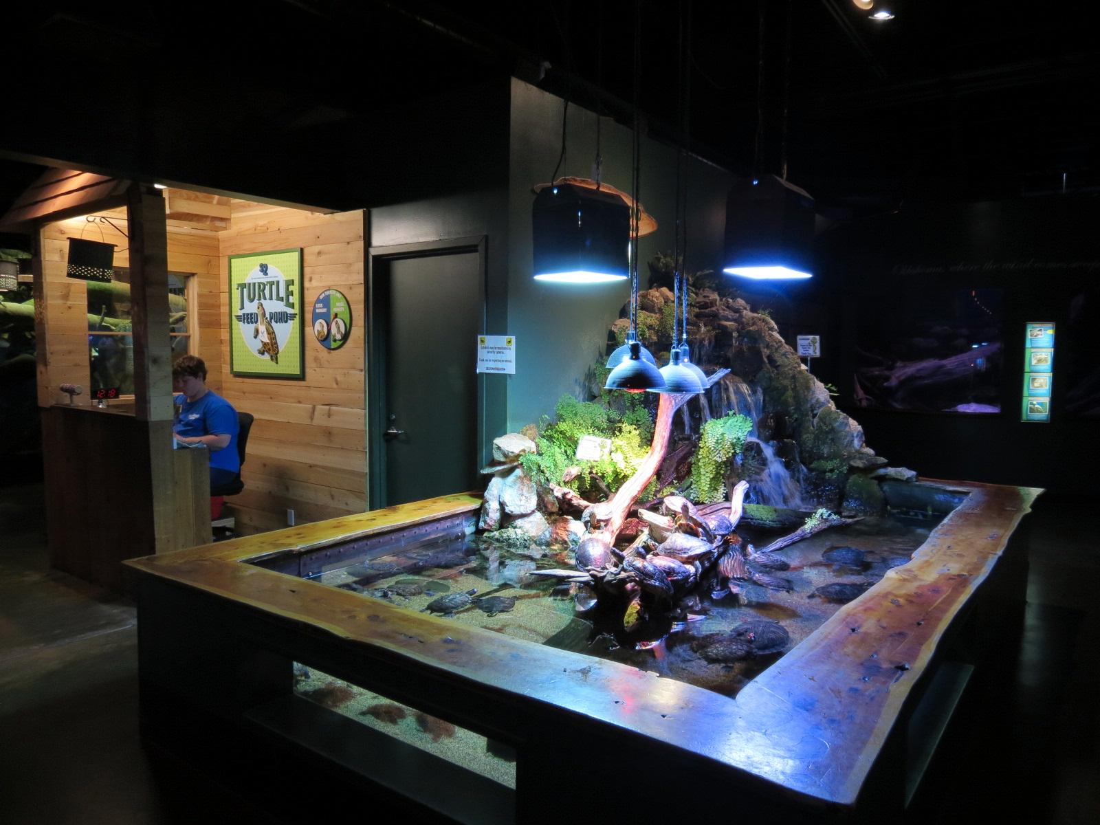 Aquatic Oklahoma - Turtle Feed Pond