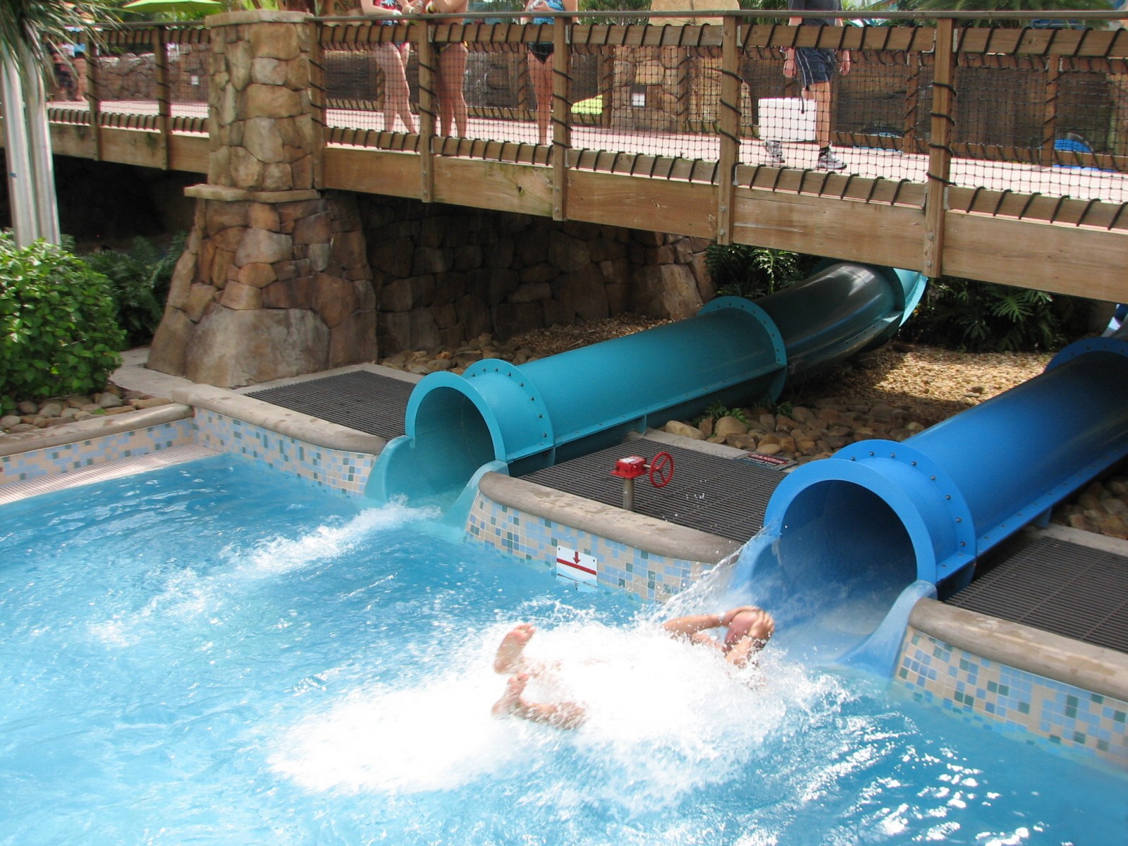 Aquatica - Dolphin Plunge - Waterslide Splashdown