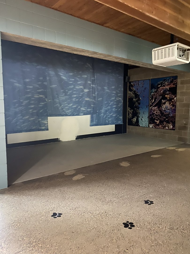 Aquatics building- former aquatic theatre