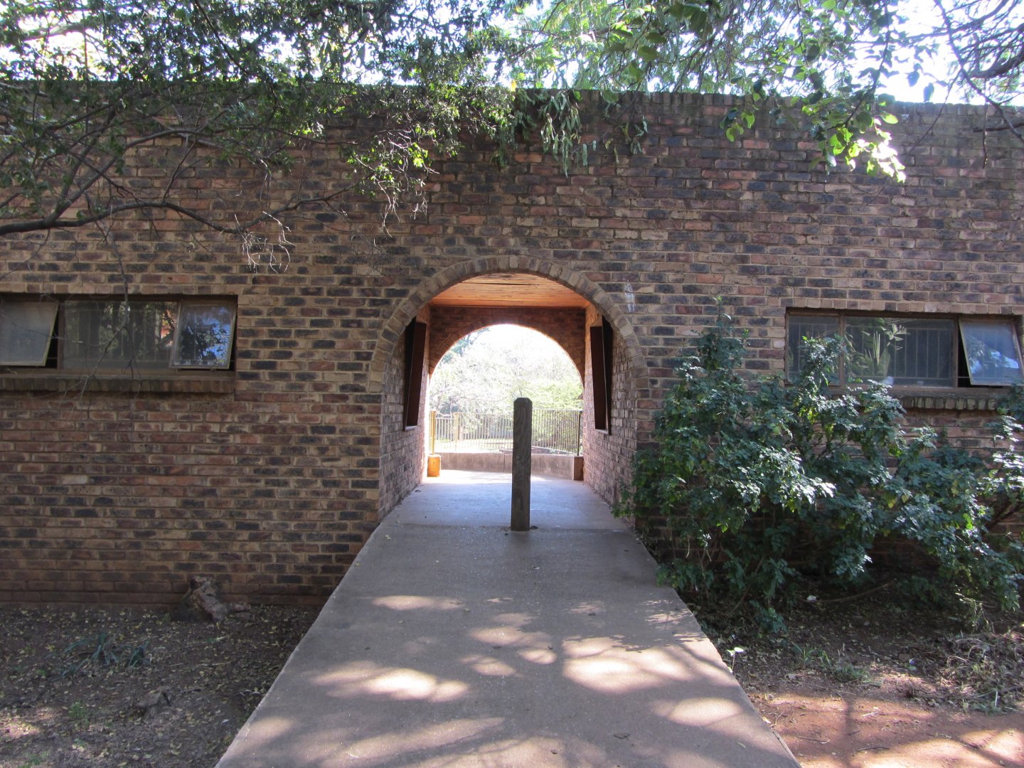 Arabian Oryx (Left) and African Forest Buffalo (Right) Barns